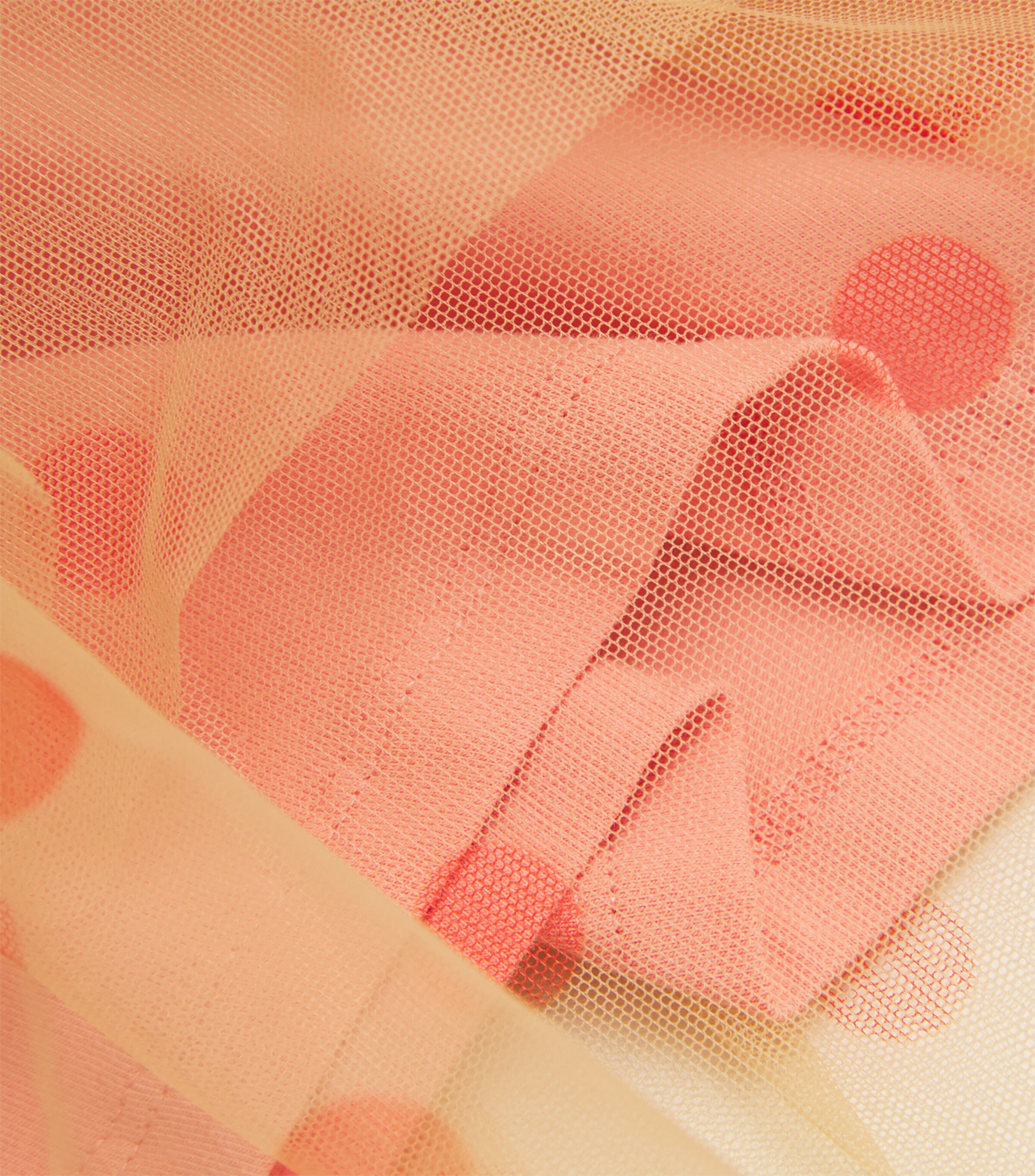 Mini Rodini Dotted Tulle Skirt (3-11 Years) Pink Image 3