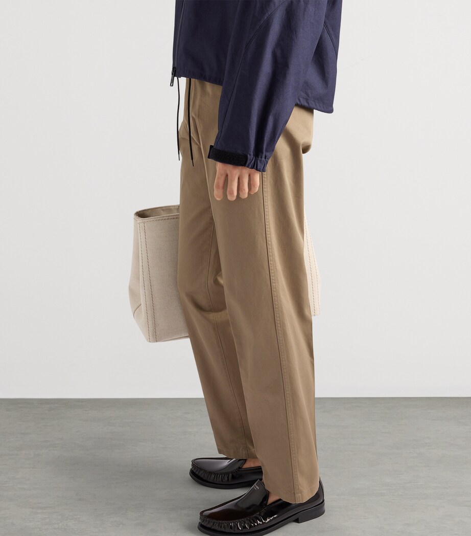 Prada Mens Cotton Straight Chinos Image 3