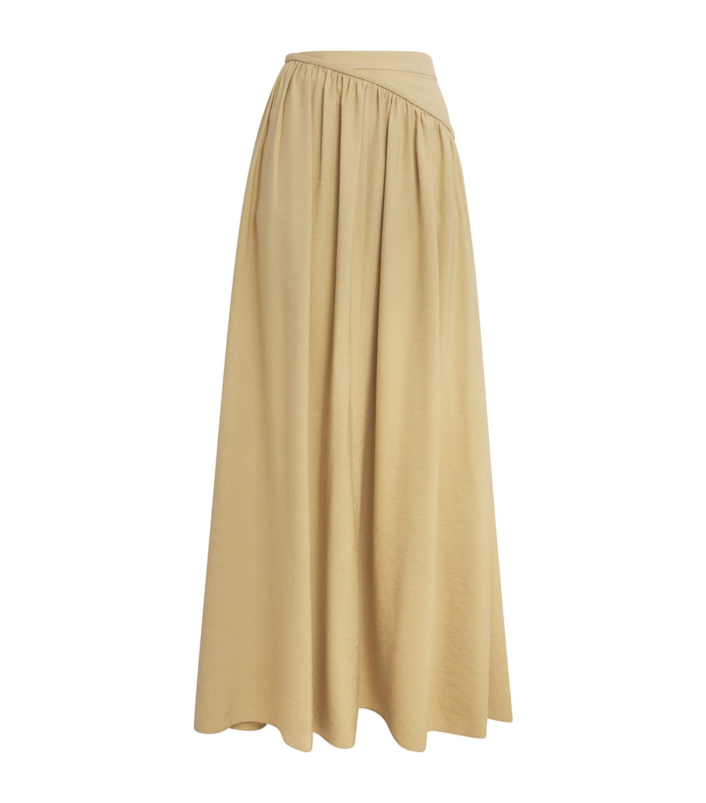 Rabanne Ankle-length Viscose Twill Skirt