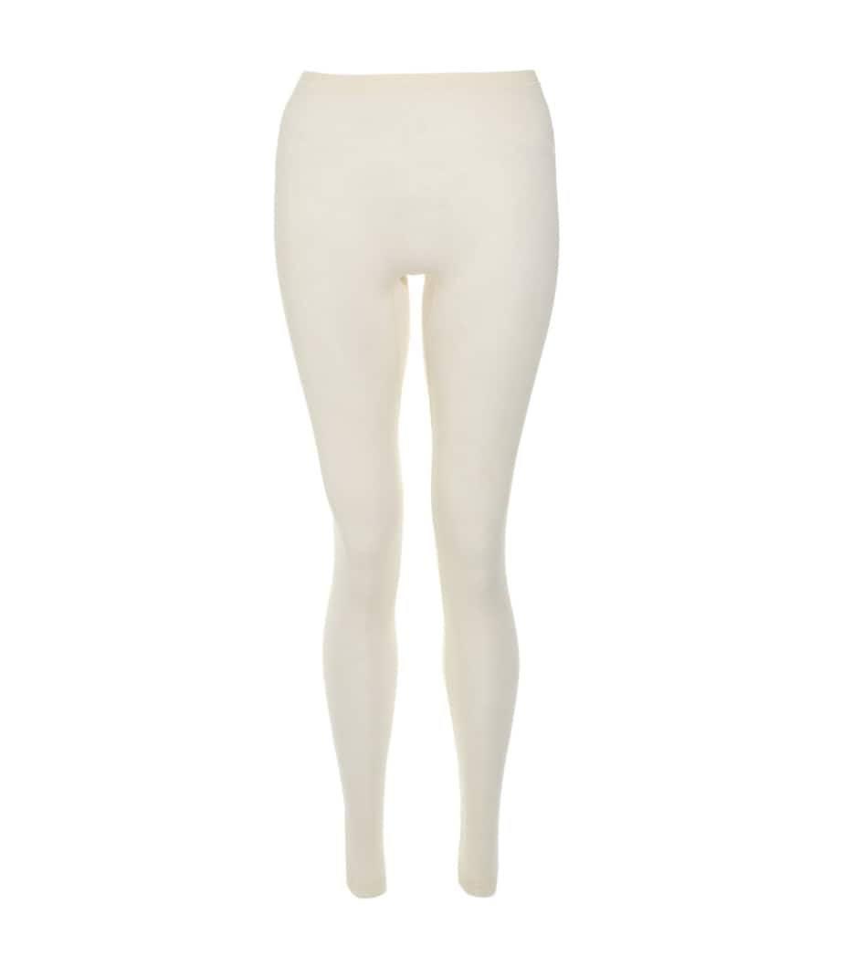 Pure Silk Leggings IVORY Image 1