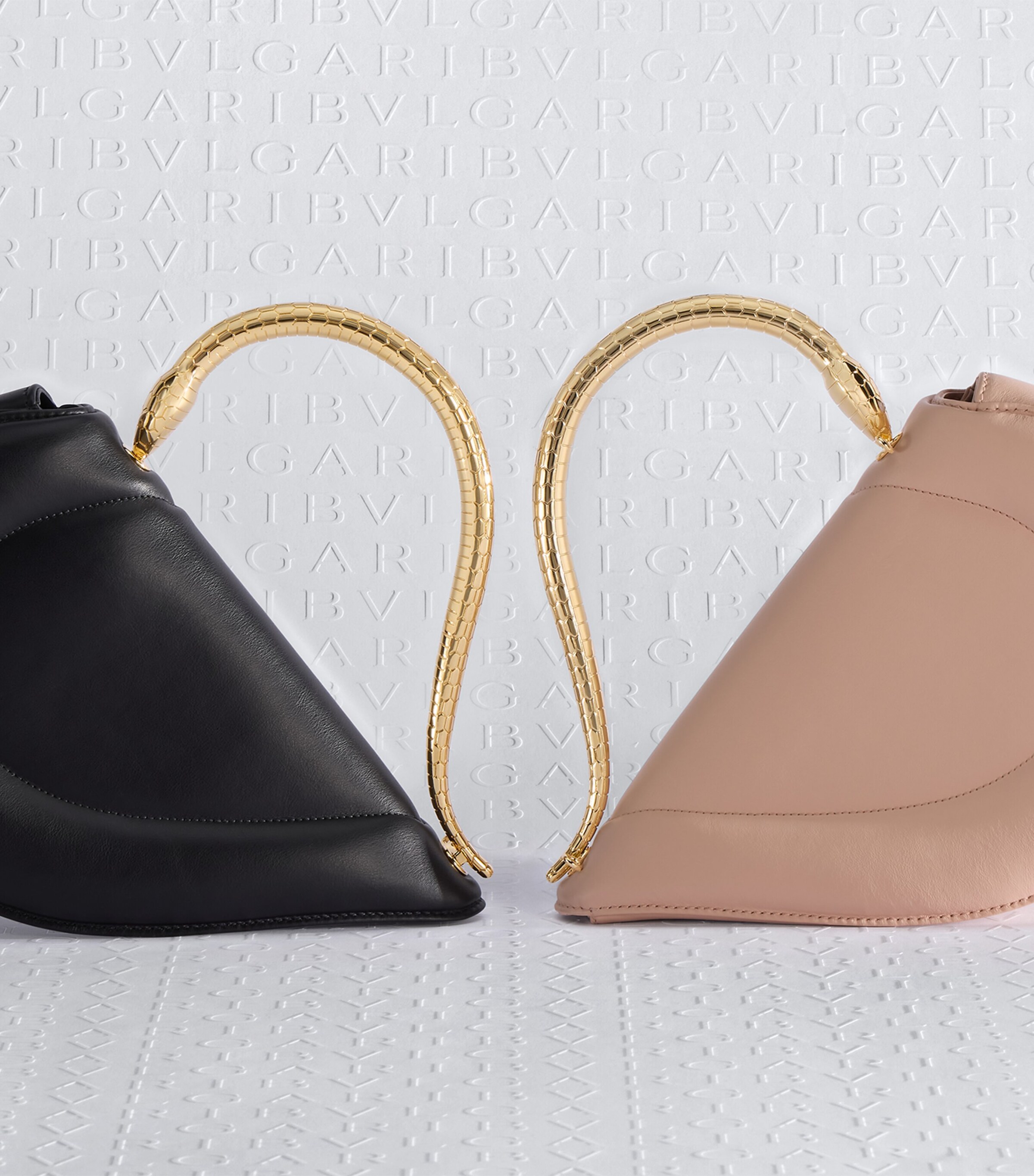 Bvlgari Leather Serpenti Cuore 1968 Top-Handle Bag | Harrods AU