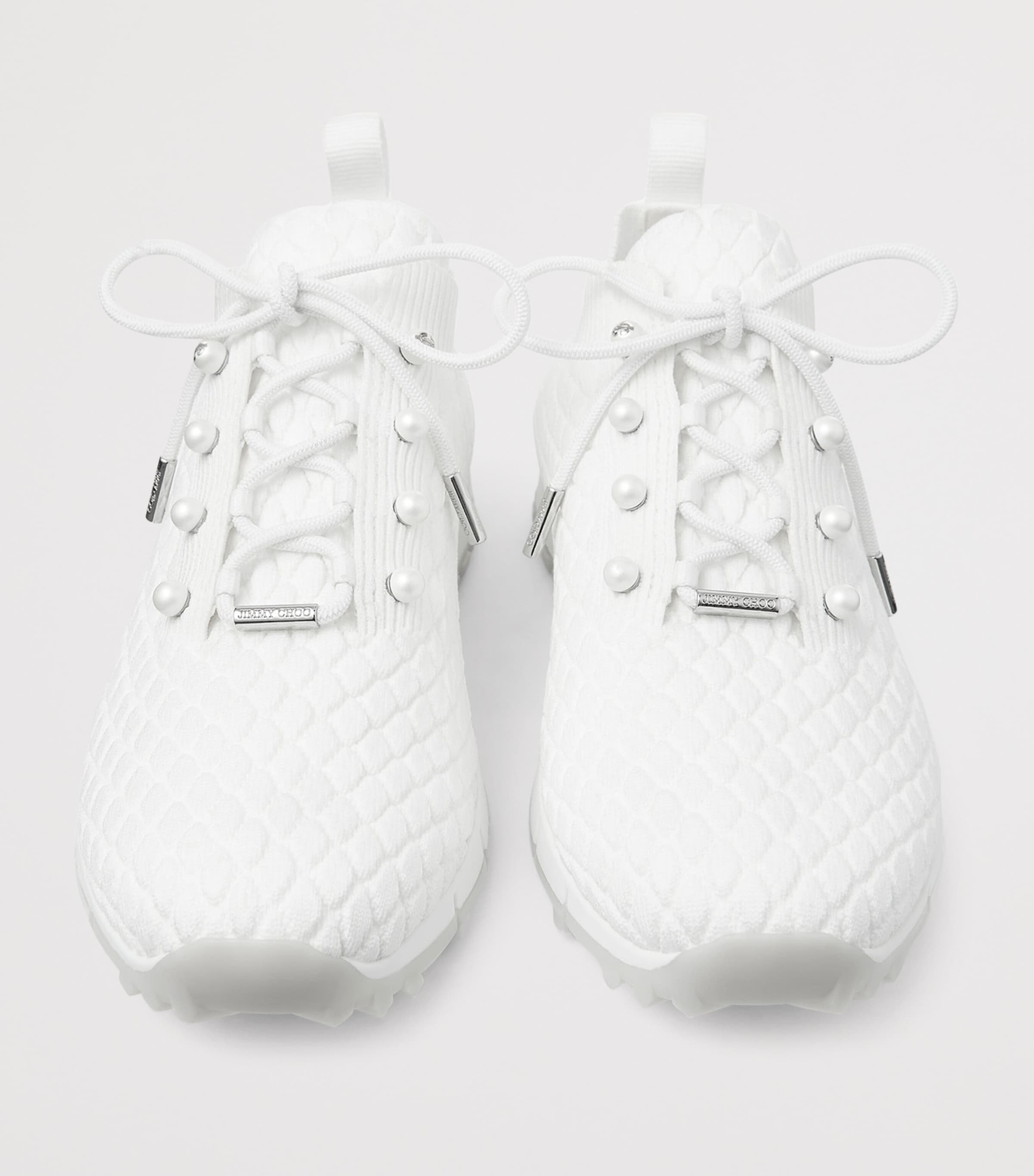 Veles Knitted Sneakers X WHITE Image 2
