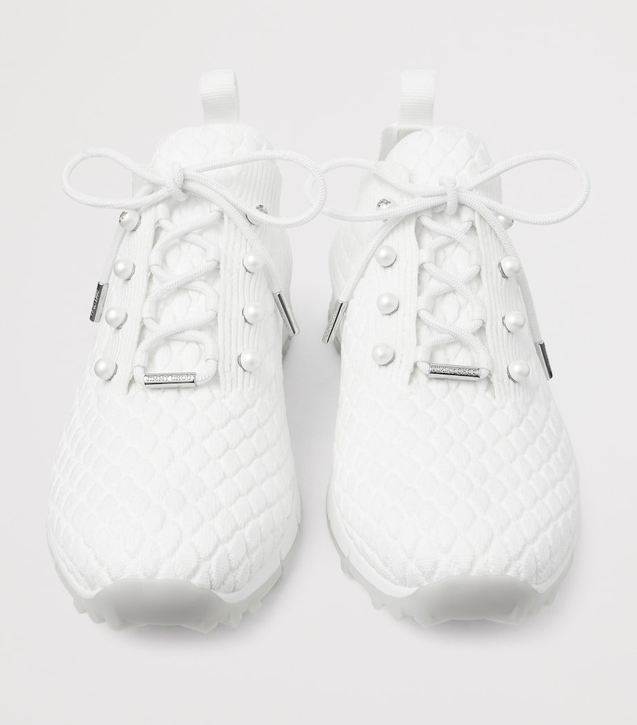 Veles Knitted Sneakers X WHITE Image 2