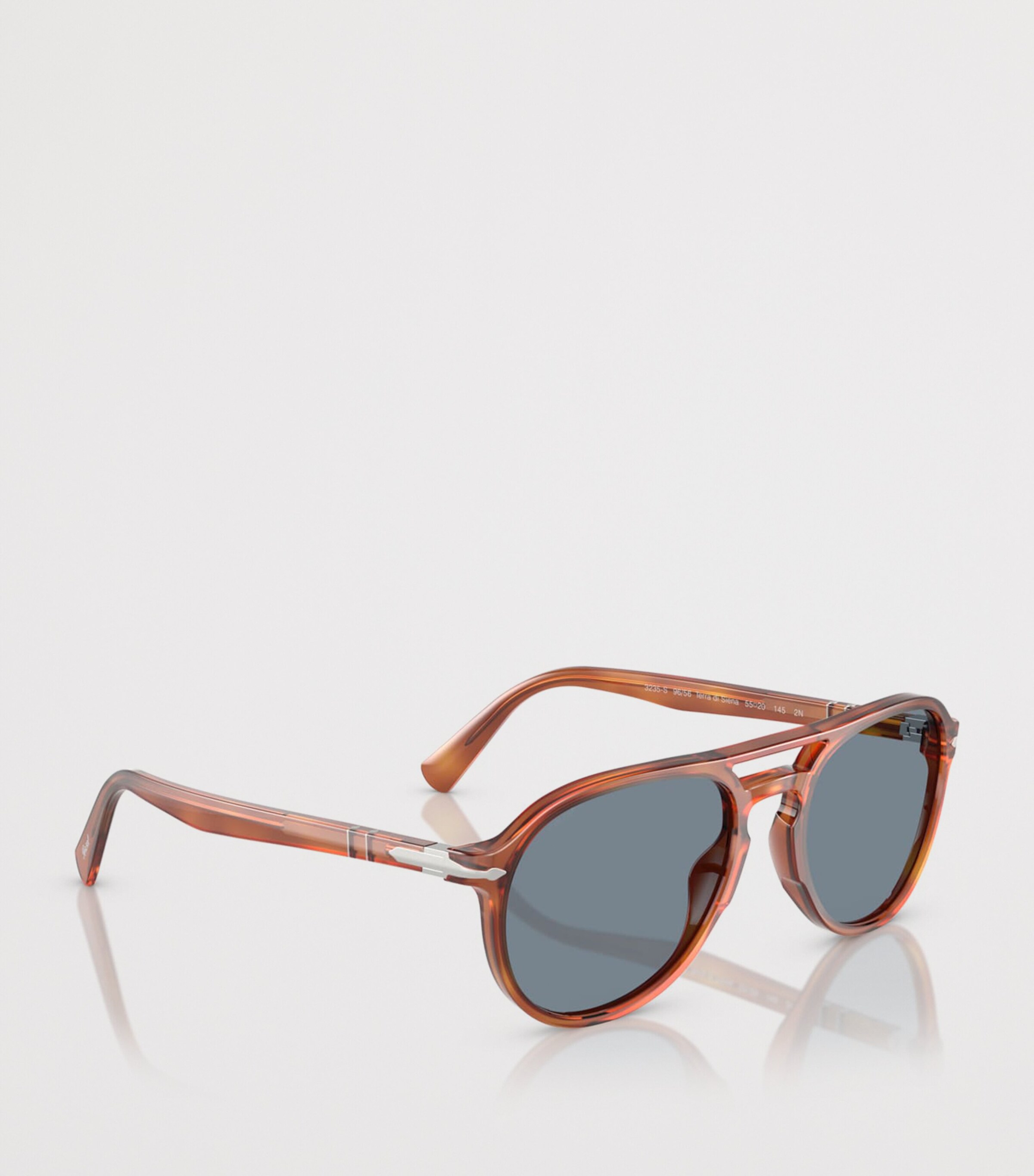 Persol Acetate Pilot Sunglasses Brown Image 6