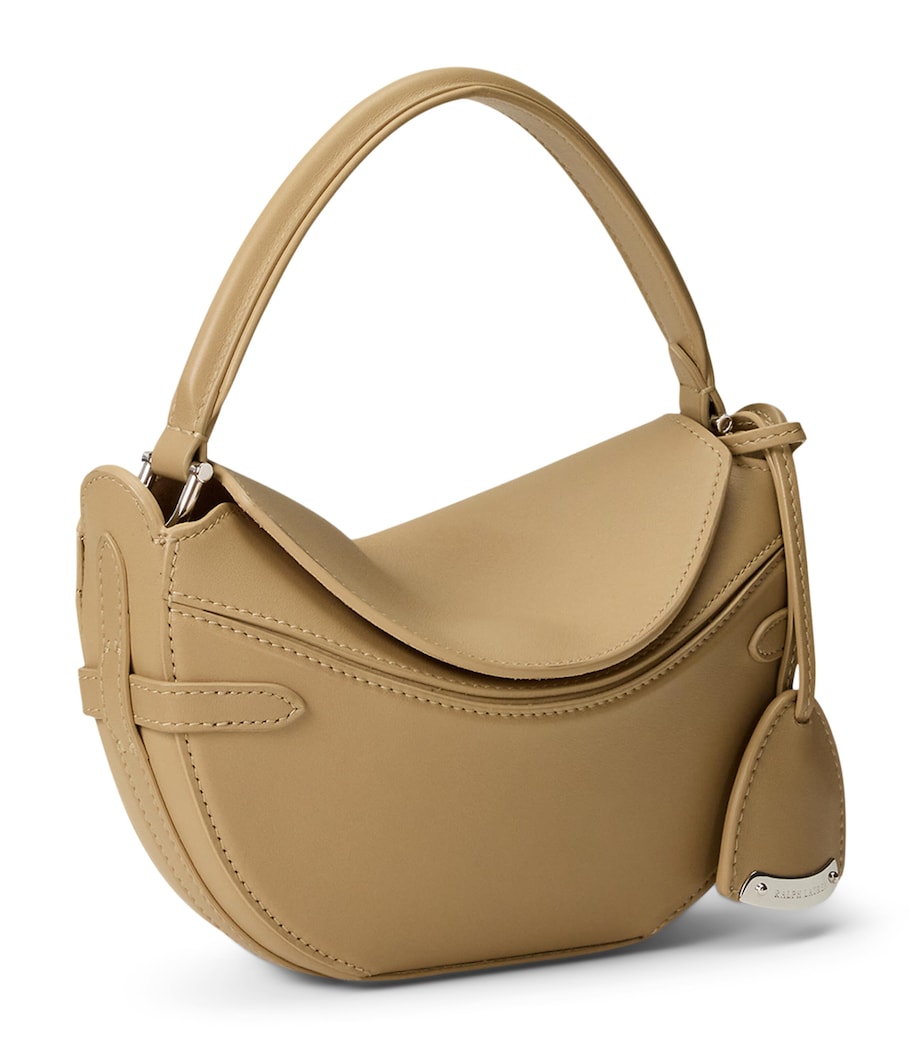Ralph Lauren Collection Mini Calfskin The Ralph Cross-Body Bag Tan Image 1