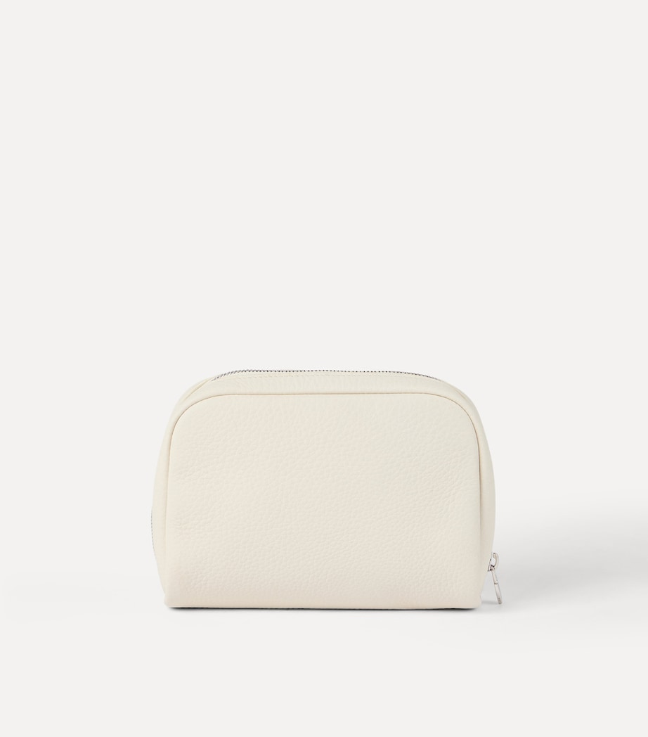 Brunello Cucinelli Leather Wash Bag Image 3