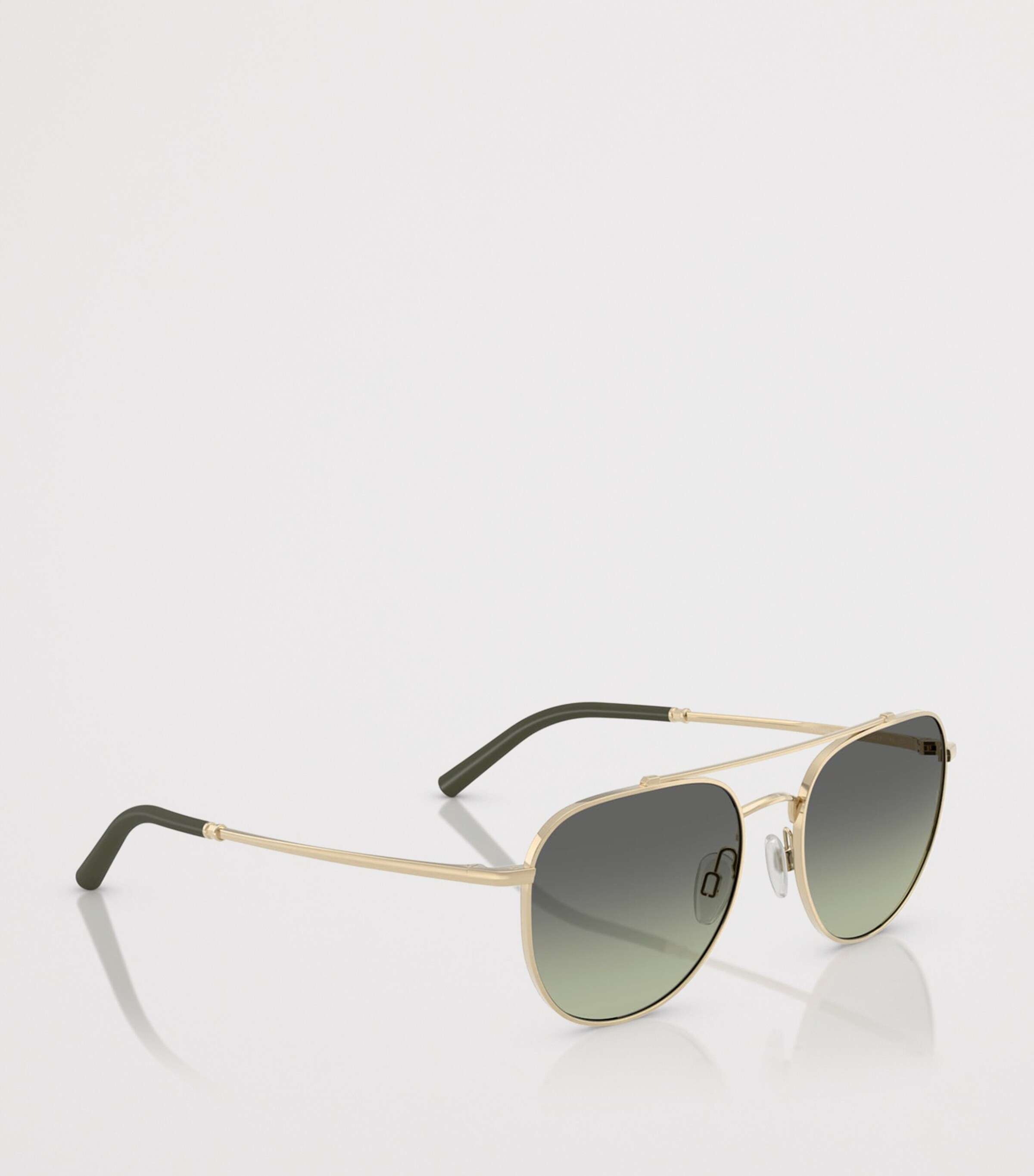 Oliver Peoples x Roger Federer Metal R-10 Pilot Sunglasses Gold Image 6