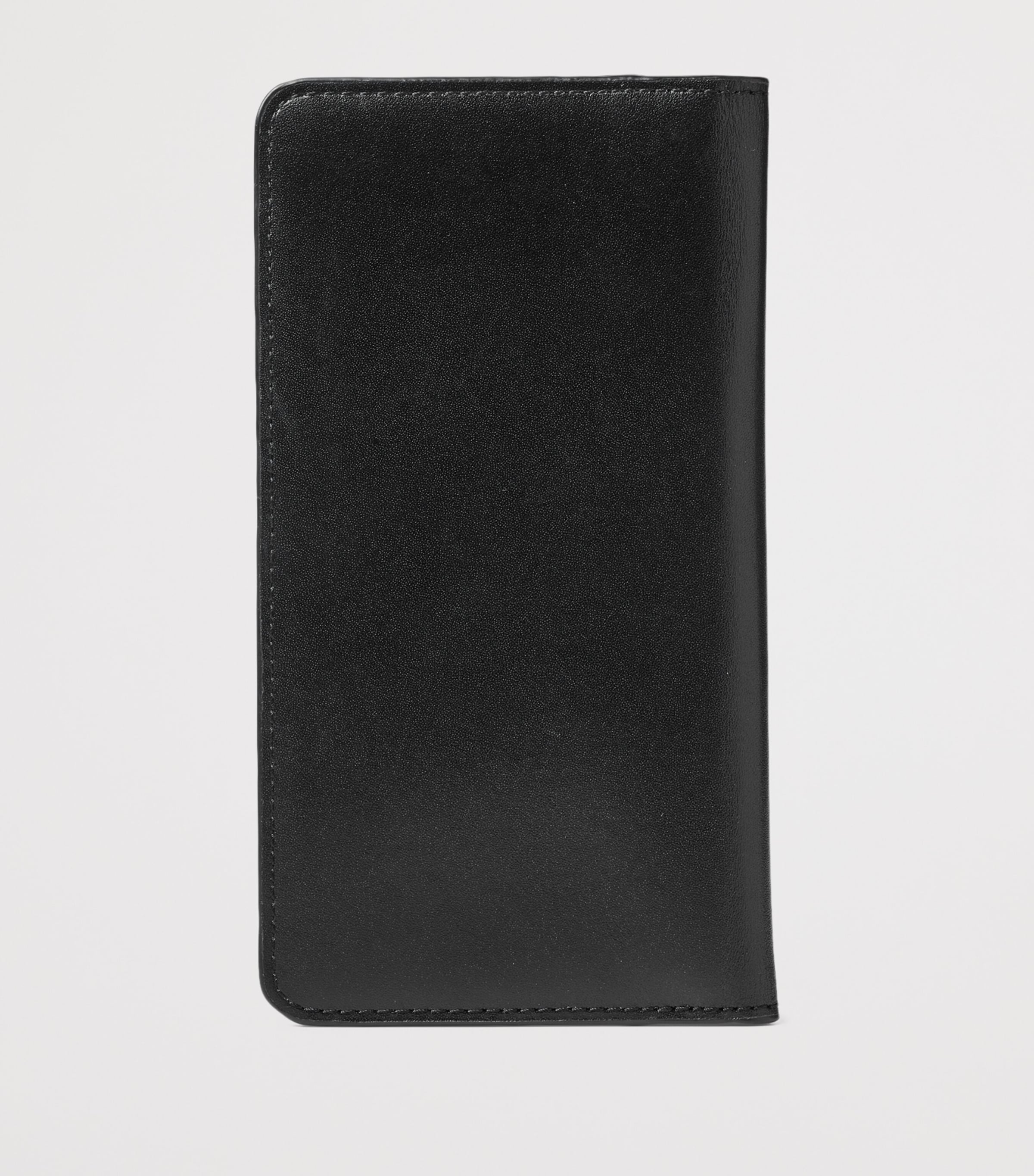 Aspinal Of London Leather Long Wallet Black Image 2