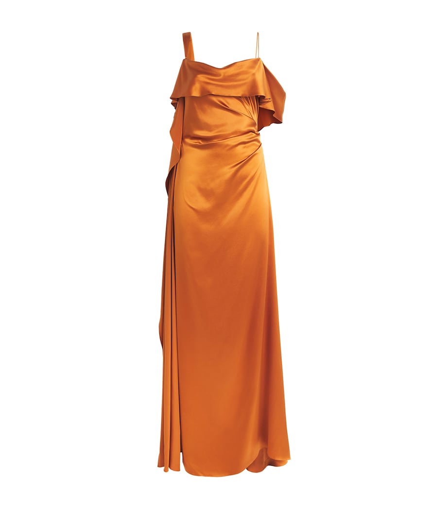Silk Lysa Gown CINNAMON Image 1