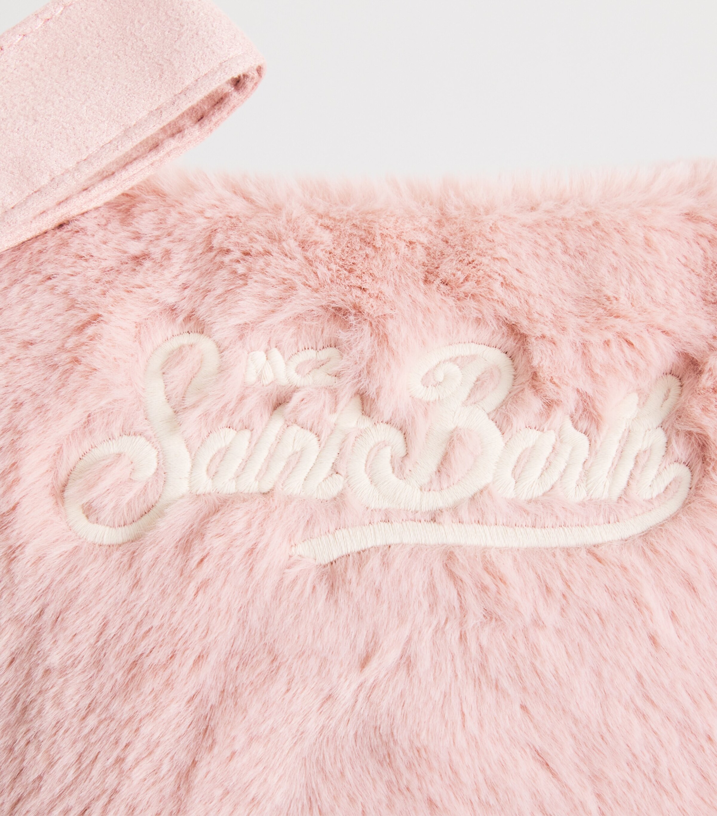 Mc2 Saint Barth Kids Faux Fur Wash Bag Image 4