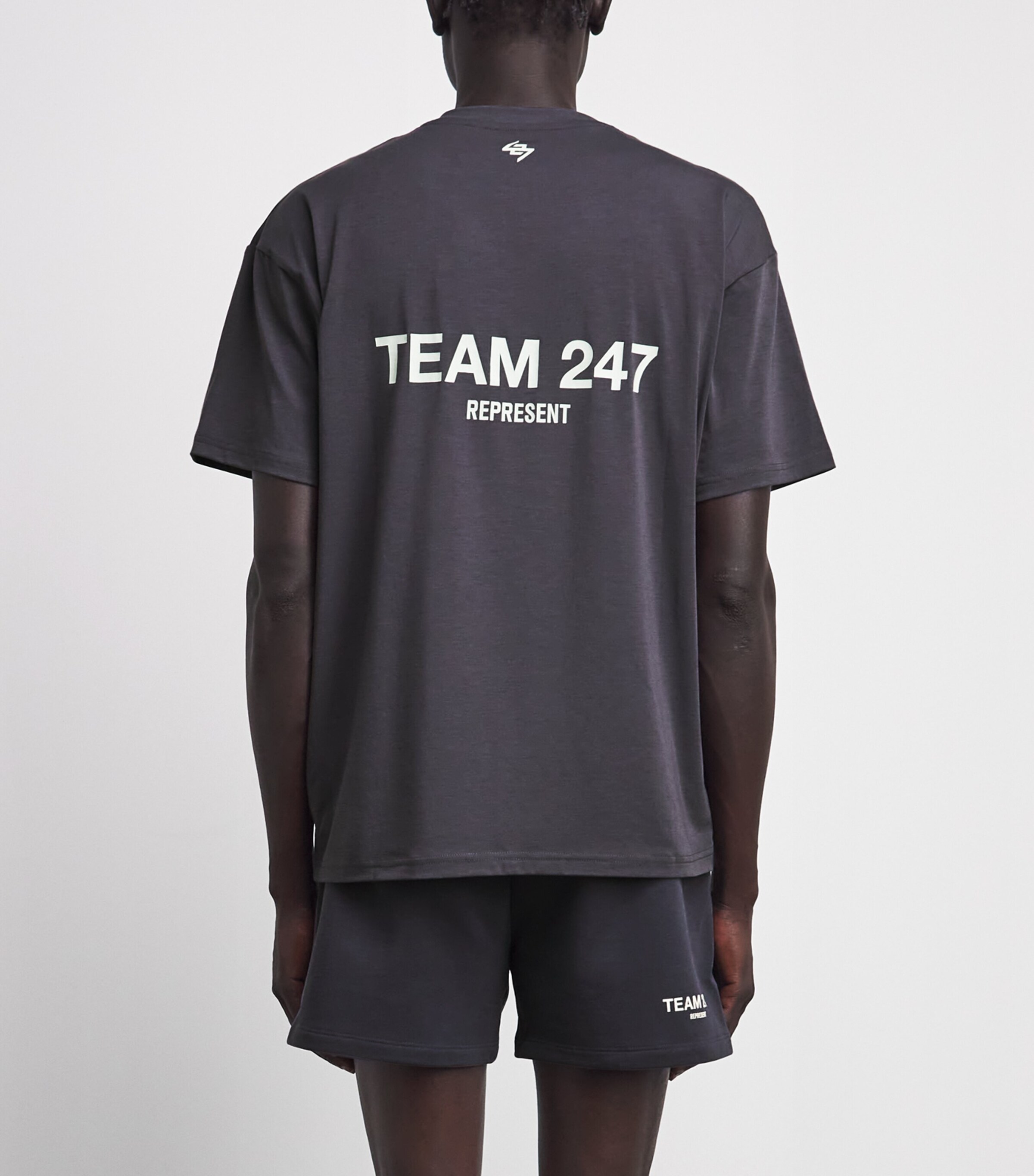 Represent 247 Mens Team 247 T-Shirt Graphene/fern Image 5
