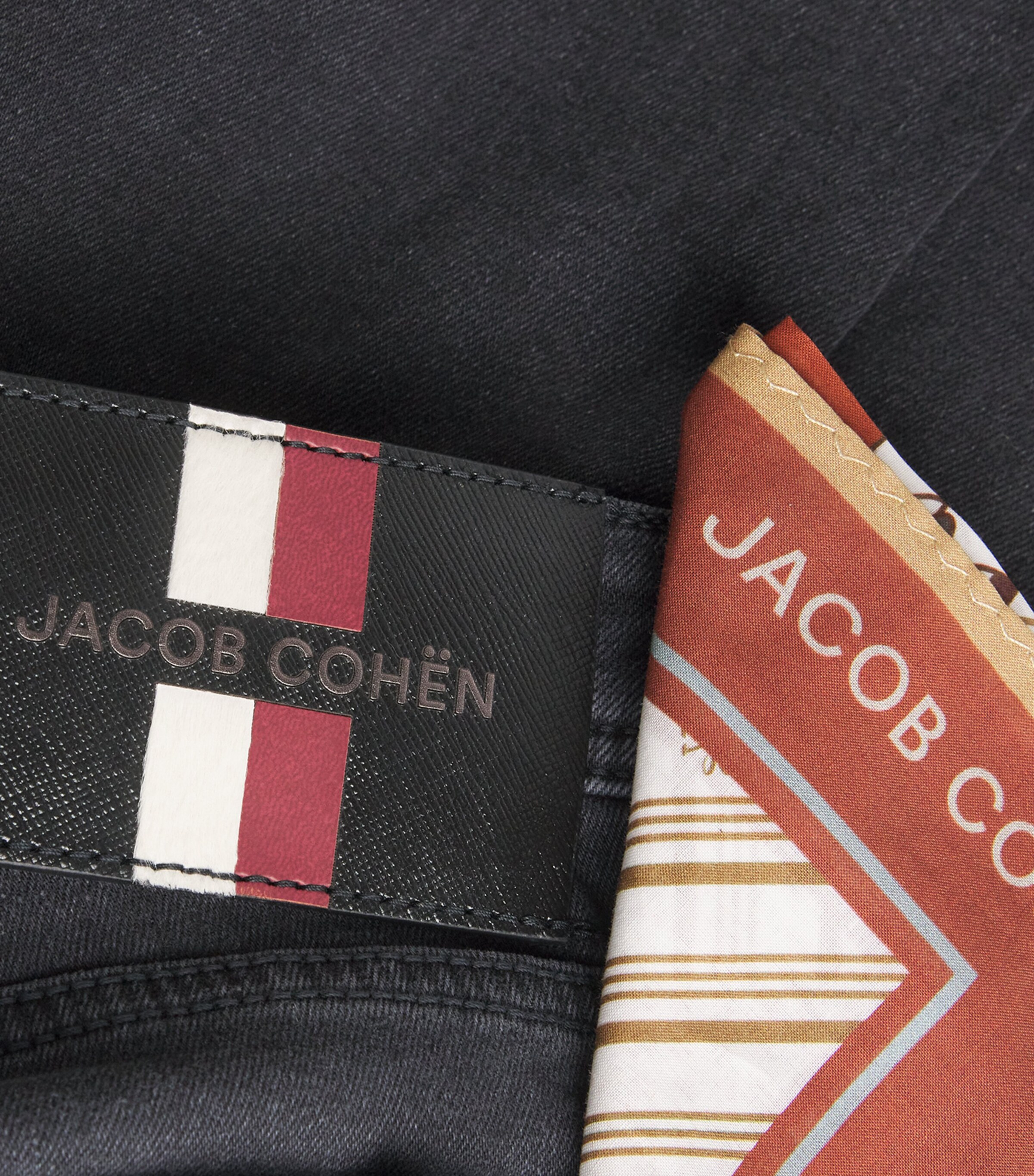 JACOB COHËN Mens Stripe-Trim Nick Slim Jeans Image 5