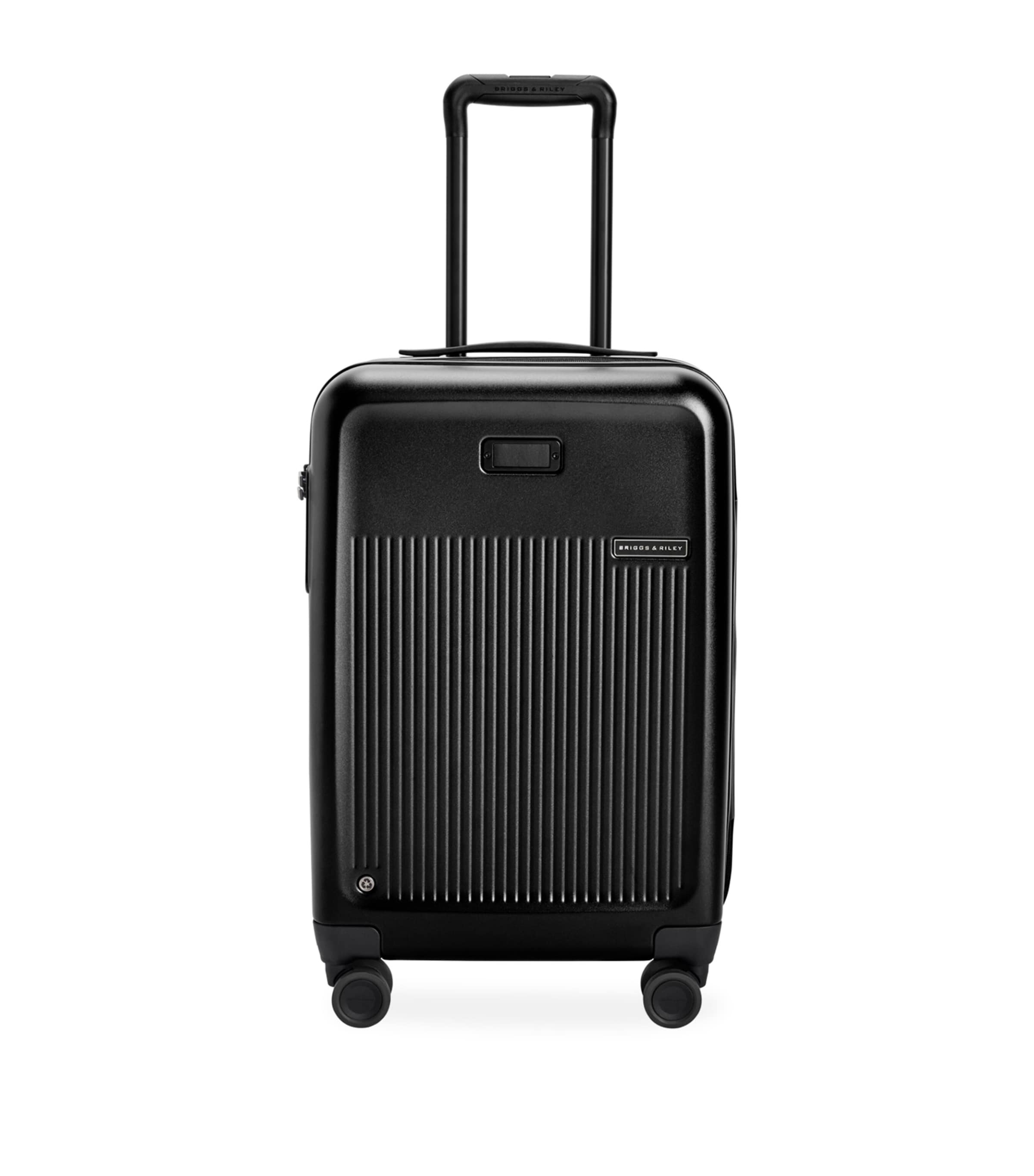 Shop Briggs & Riley Carry-on Expandable Spinner Suitcase In Black