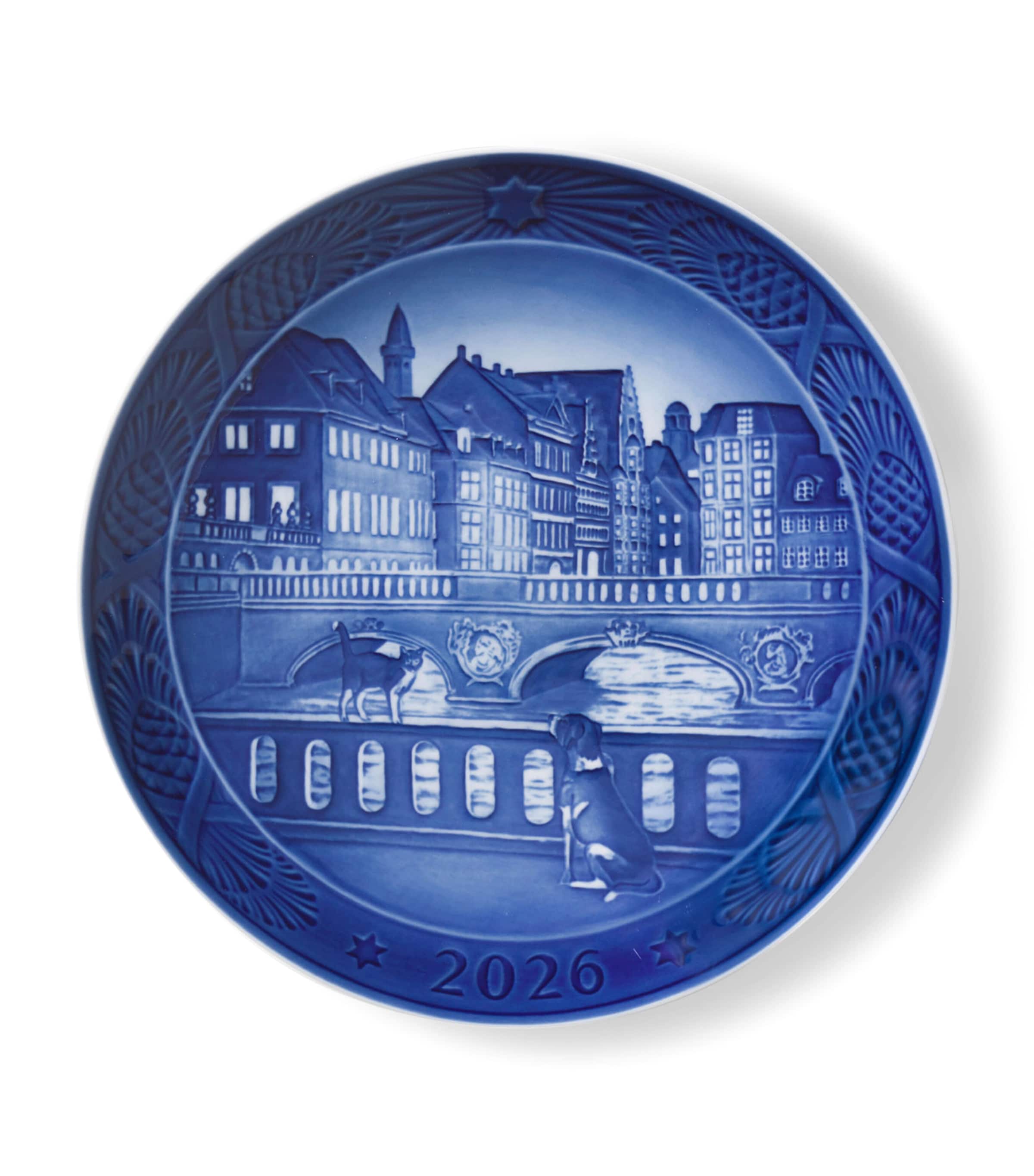 Royal Copenhagen Blue Collectibles Christmas 2026 Plate (18cm) Blue Image 4