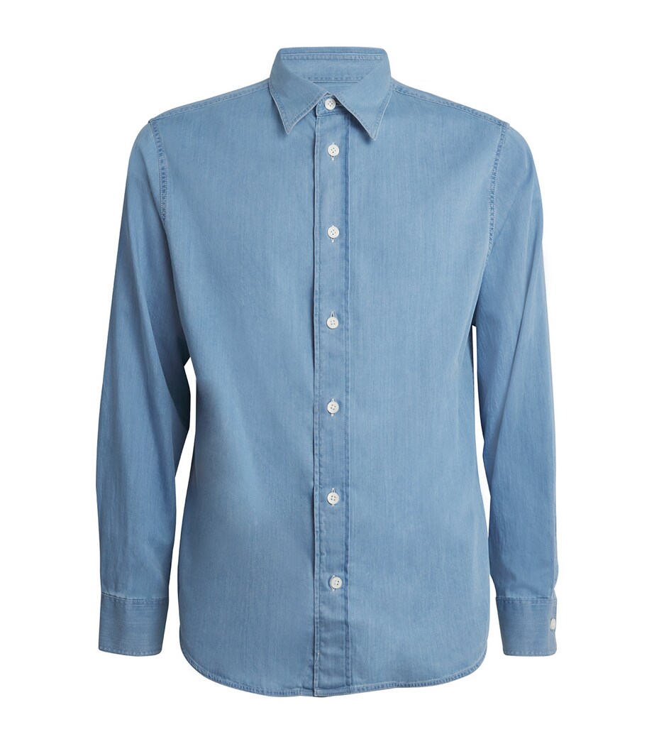 Denim Colby Shirt BLEECH INDIGO #241 Image 1