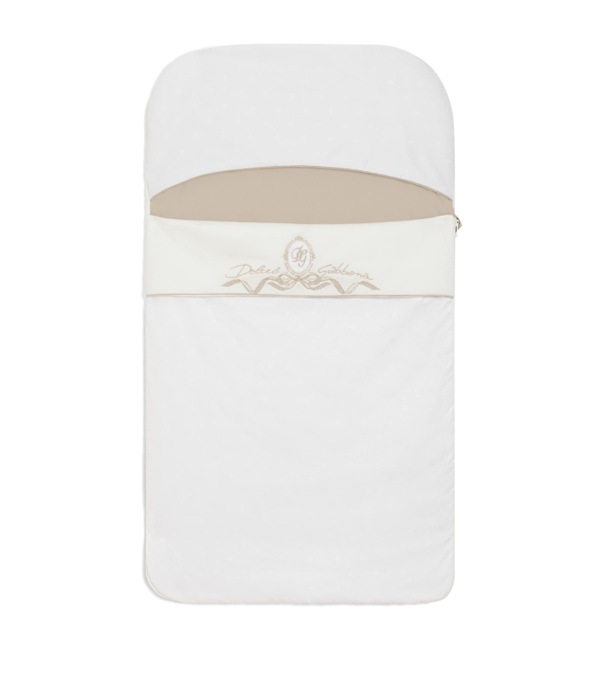 Dolce & Gabbana Cotton Logo Newborn Bag