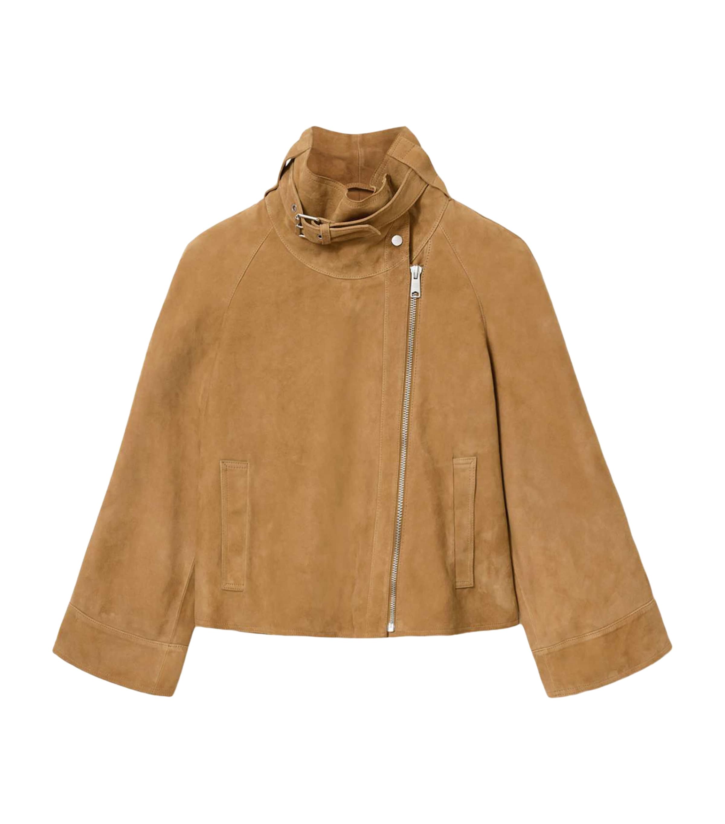 Suede Rhone Jacket CAMEL BROWN Image 1