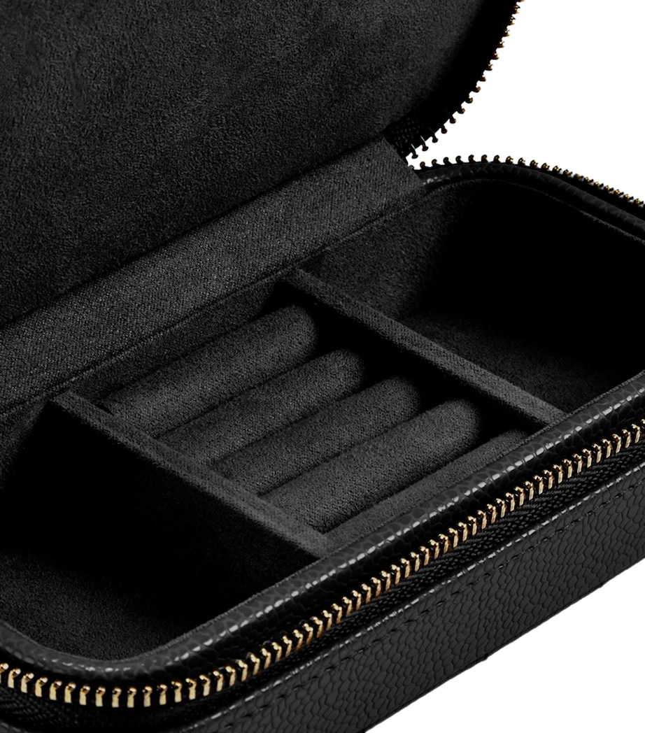 WOLF Extra-Large Lauren Jewellery Box Black Image 8