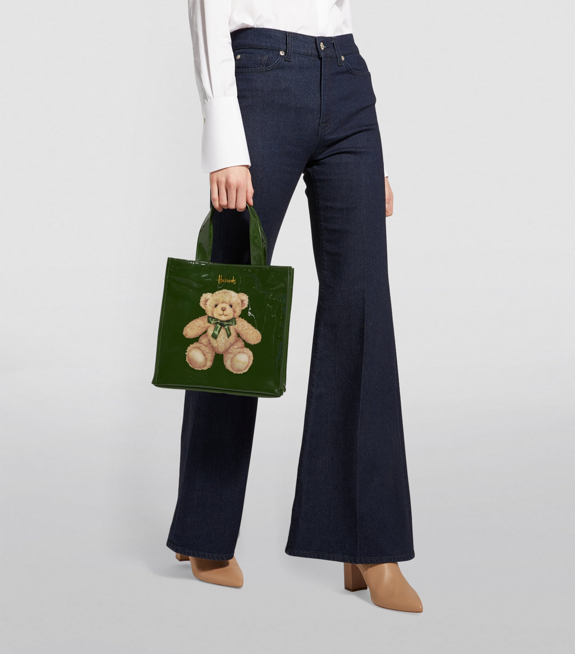 Harrods Small Jacob Bear Shopper Bag | Harrods UK