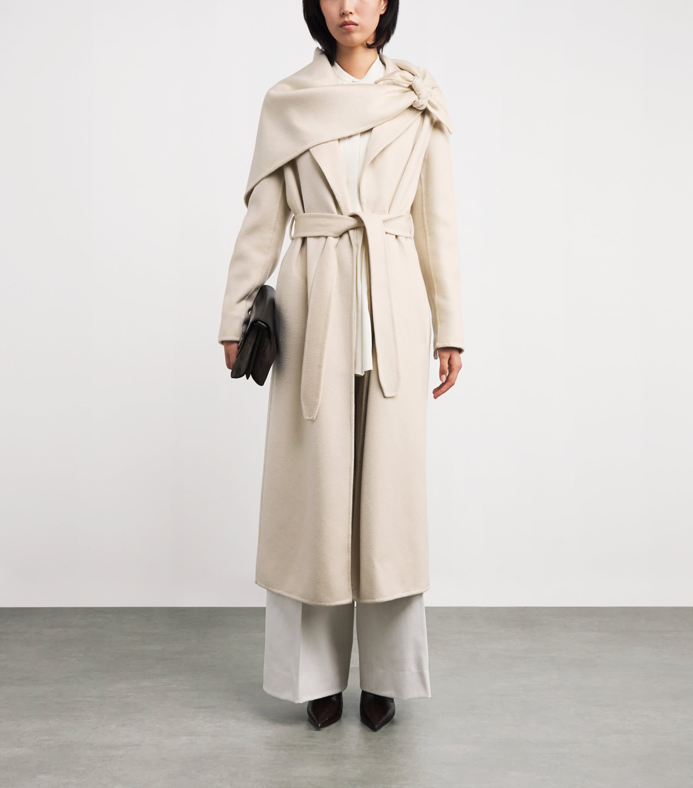 Brioni Cashmere Triangle Scarf Image 3