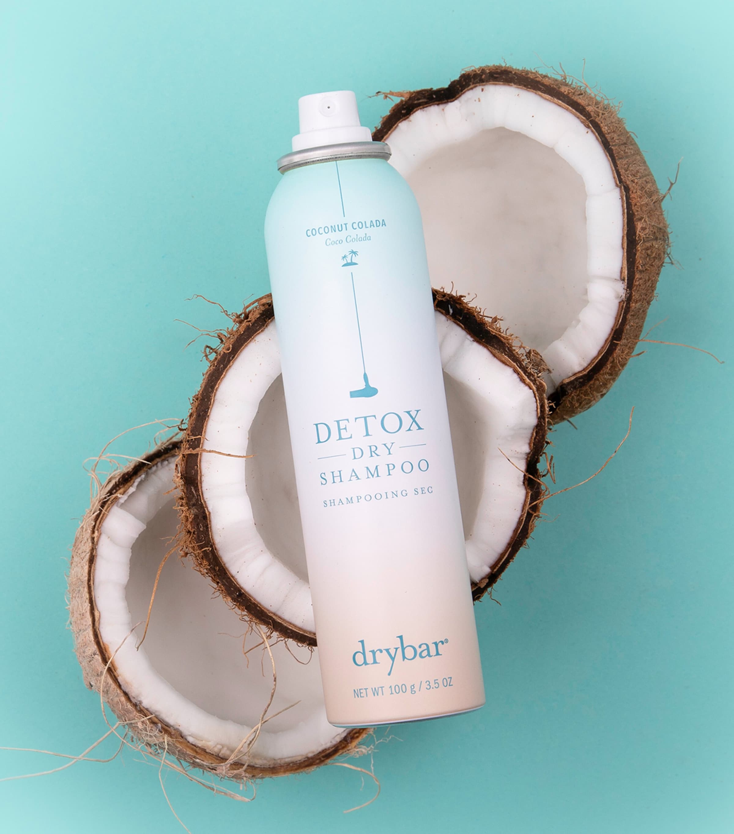 Detox Dry Shampoo Coconut (100g) NO COLOUR Image 3