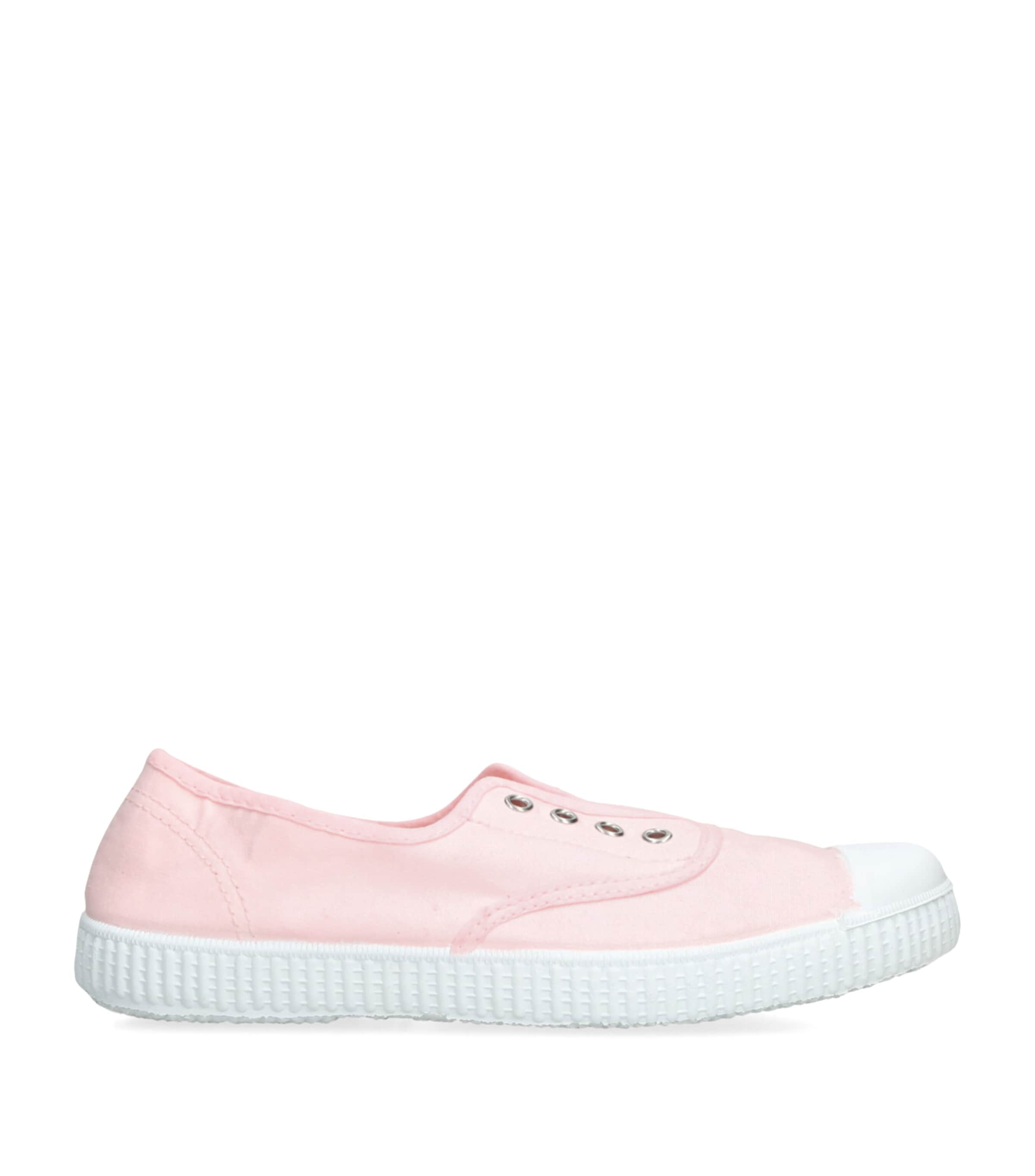 papouelli Organic Canvas Darcie Sneakers Pale Pink Image 1