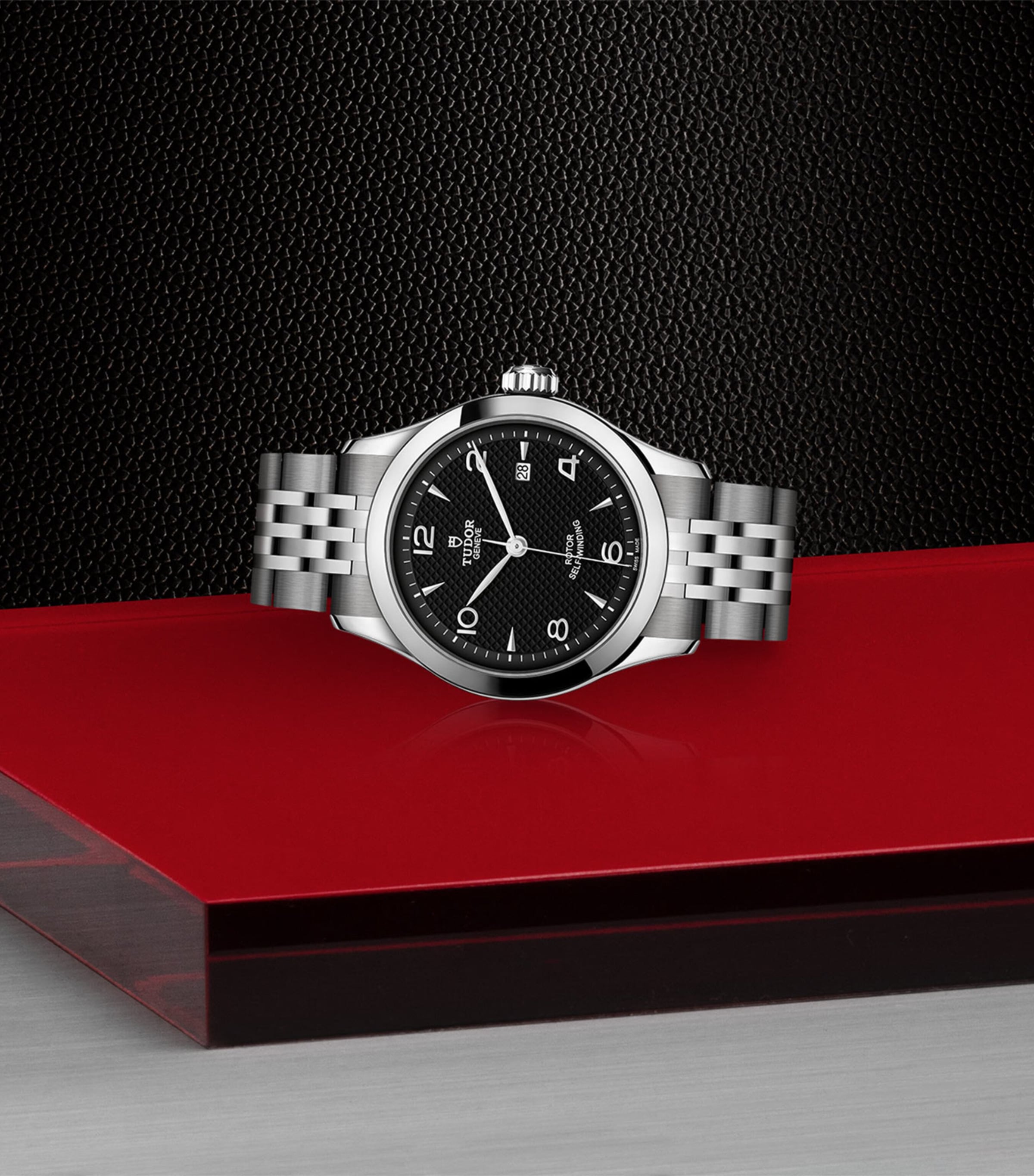 1926 Stainless Steel Watch 28mm BLACK Image 4