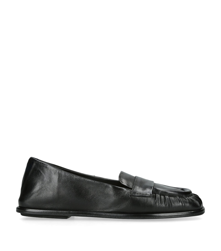 Officine Creative Leather Clover Loafers Black Image 1