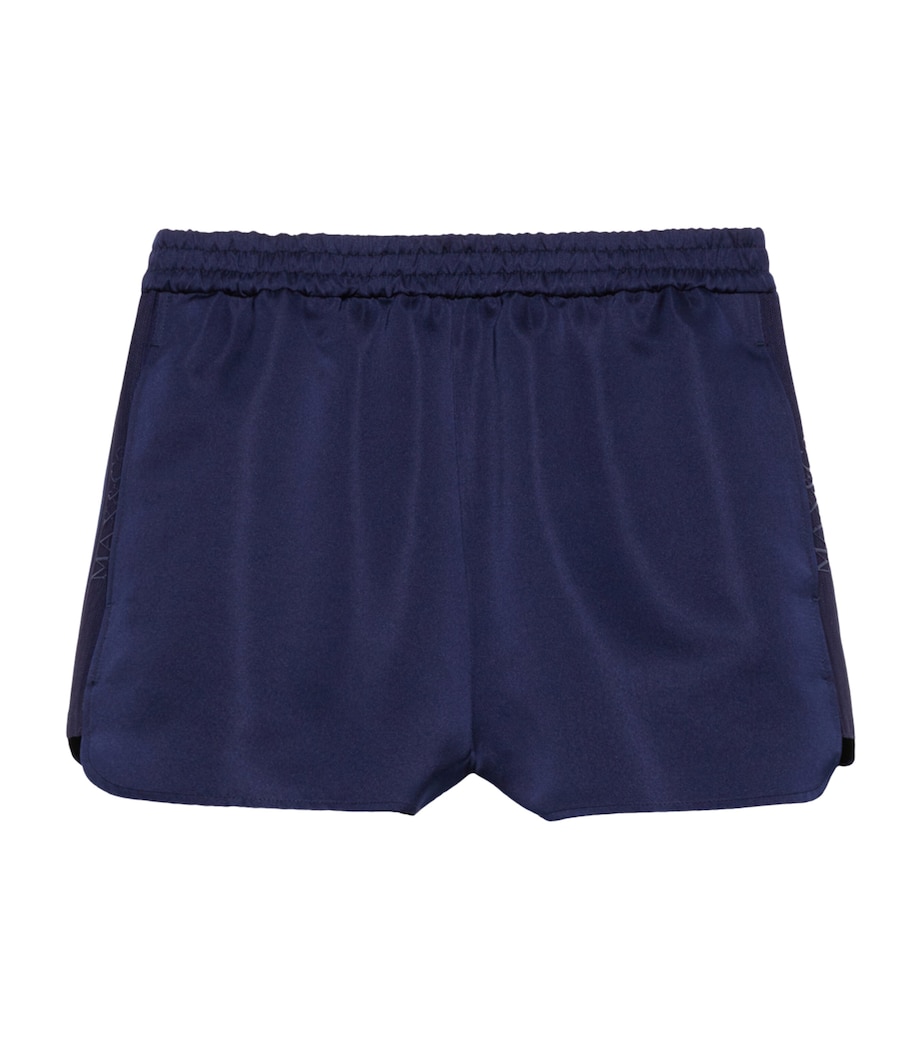 Satin Shorts NAVY Image 1