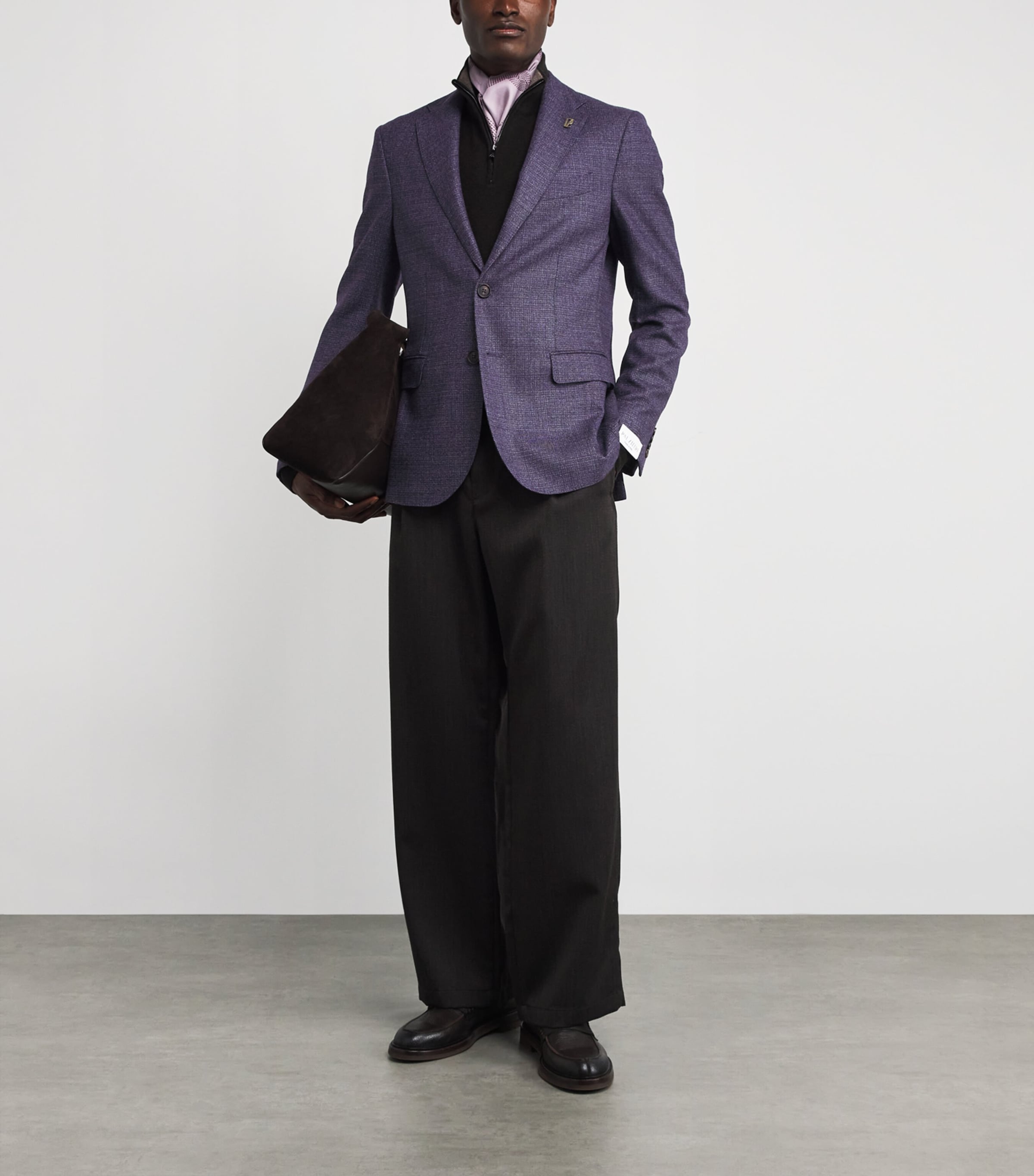 Wool Blazer 75 VIOLET Image 2