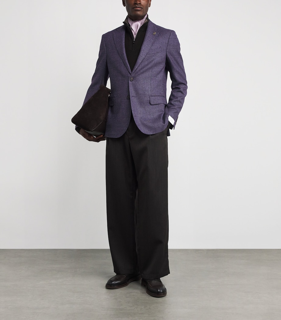 Wool Blazer 75 VIOLET Image 2