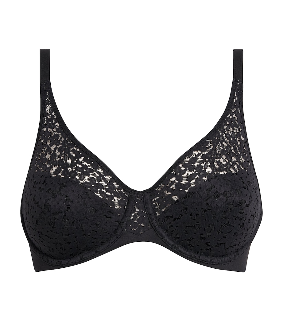 Chantelle Womens Norah Underwired Bra Black Image 1