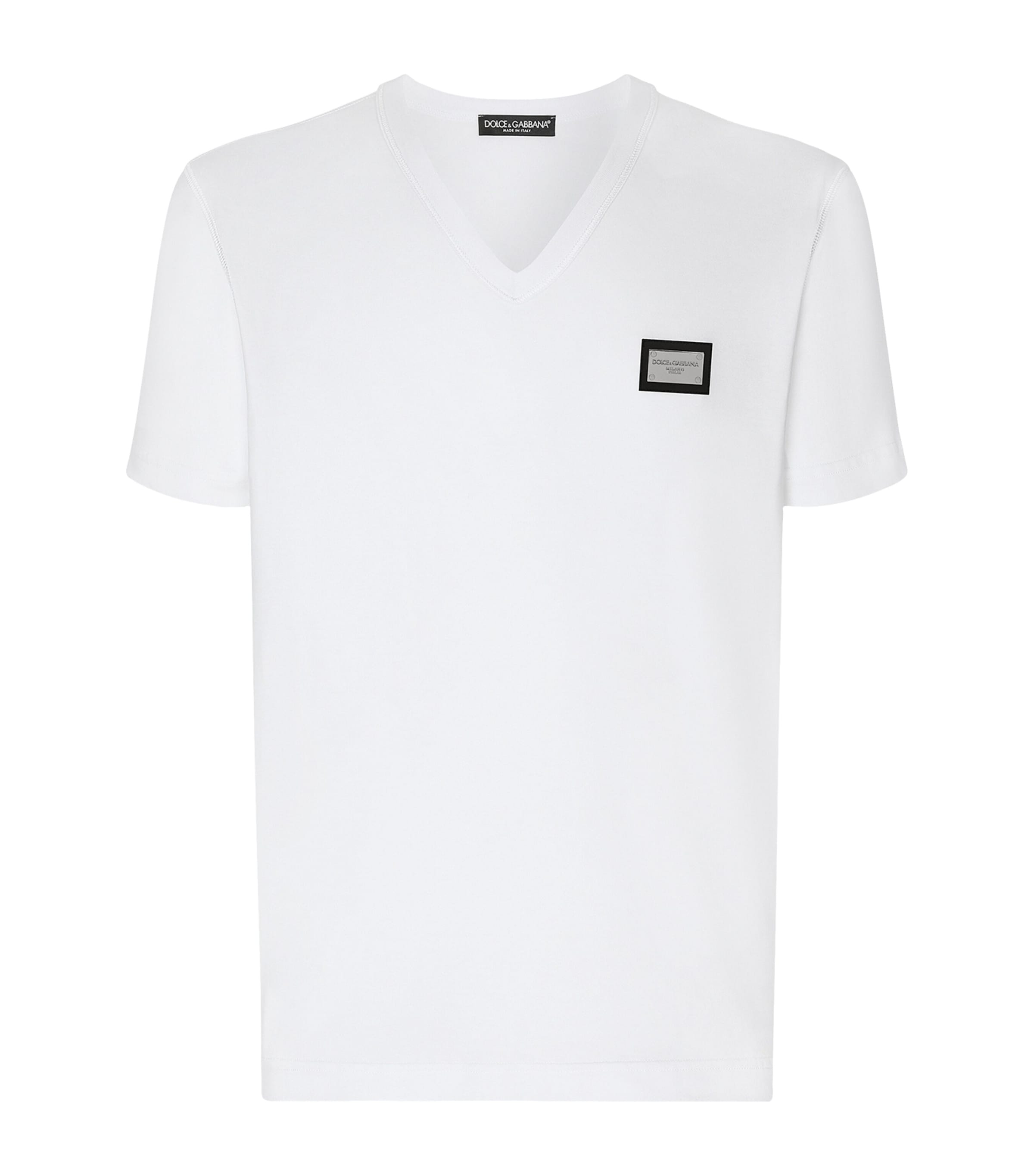 春❣️DOLCE & GABBANA ホワイト Tシャツ F8N08ZGDC7I_W0800_0.jpg