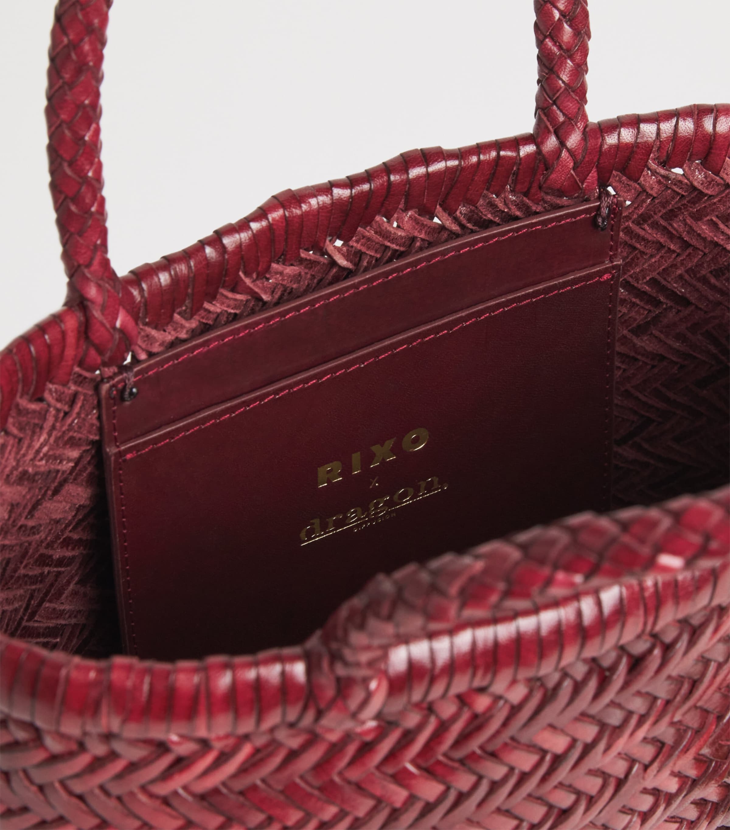 Rixo x Dragon Diffusion Lysia Tote Bag Bordeaux Image 4