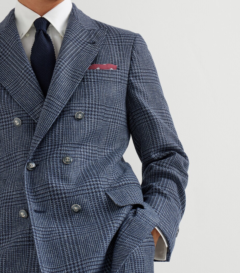 Wool-Alpaca-Silk 2-Piece Suit C016 Image 5