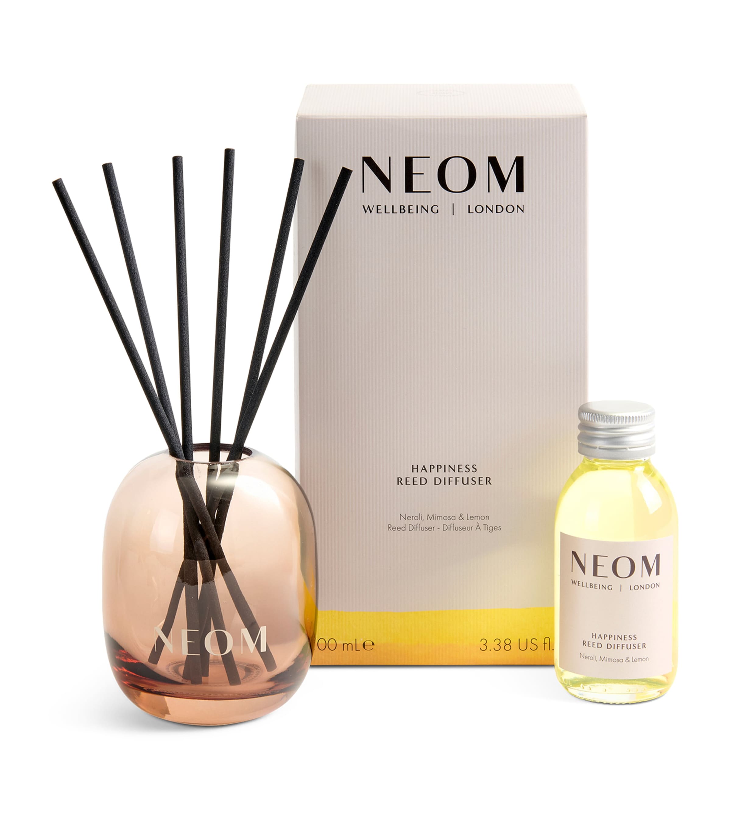 Happiness Reed Diffuser (100ml) NO COLOUR Image 3