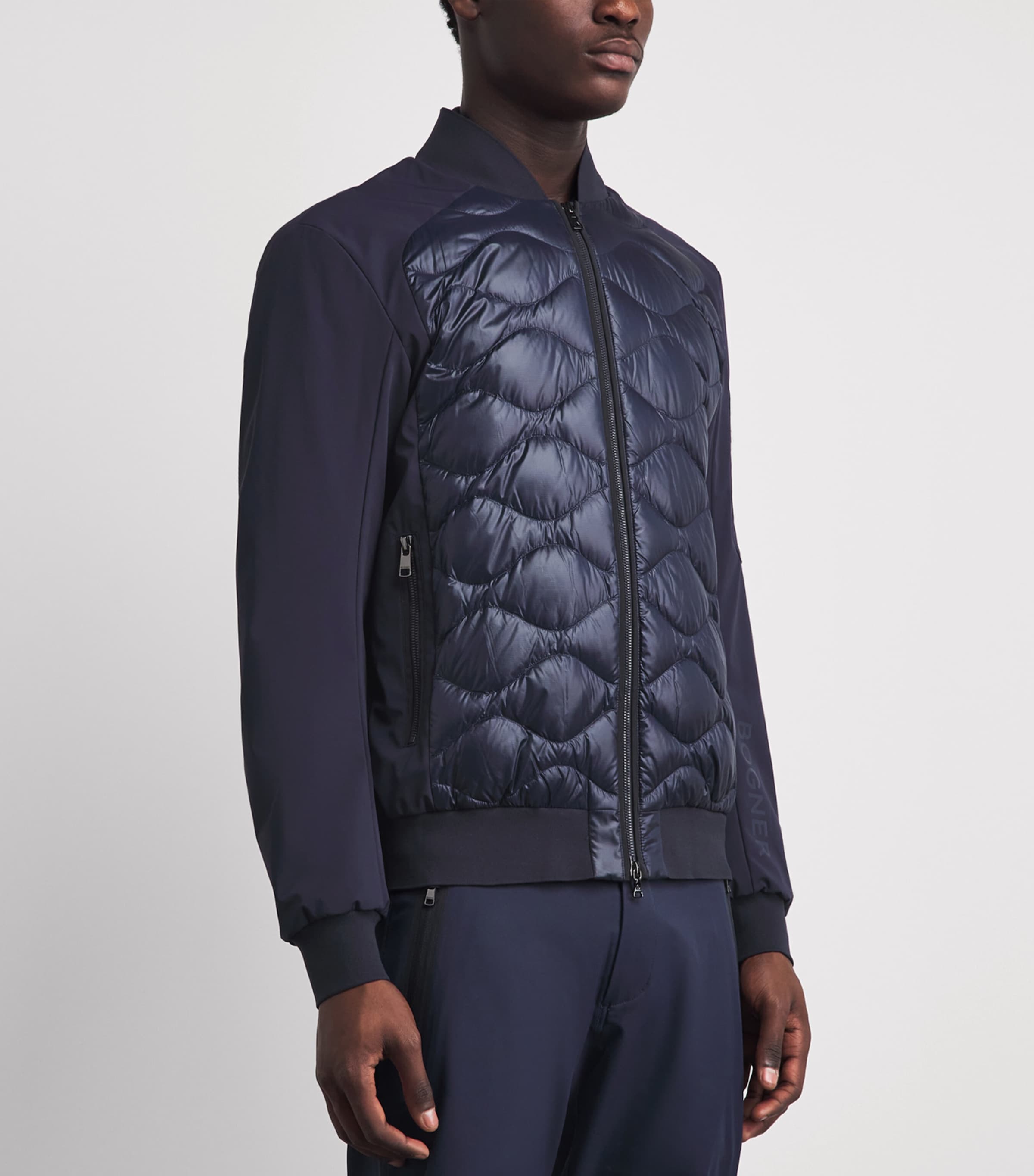Bogner Mens Down Aarin Hybrid Jacket Image 4