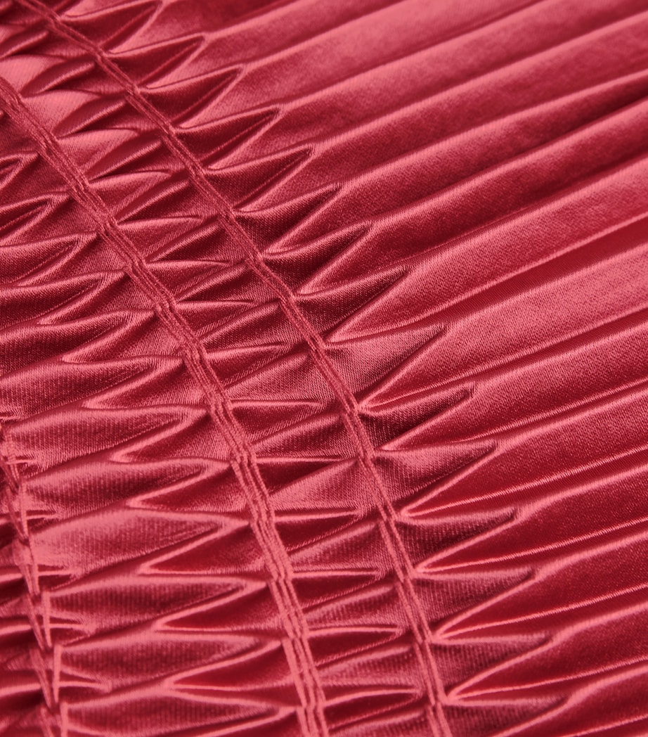 Hayes Pleated Midi Skirt MULBERRY Image 5