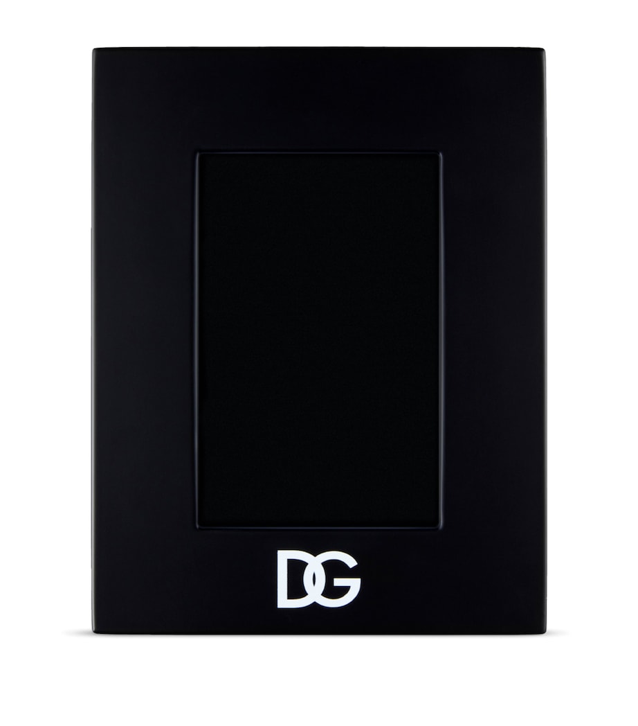 Lacquered Wood Logo Photo Frame (8.7" x 6.7") U0057 DG LOGO Image 1