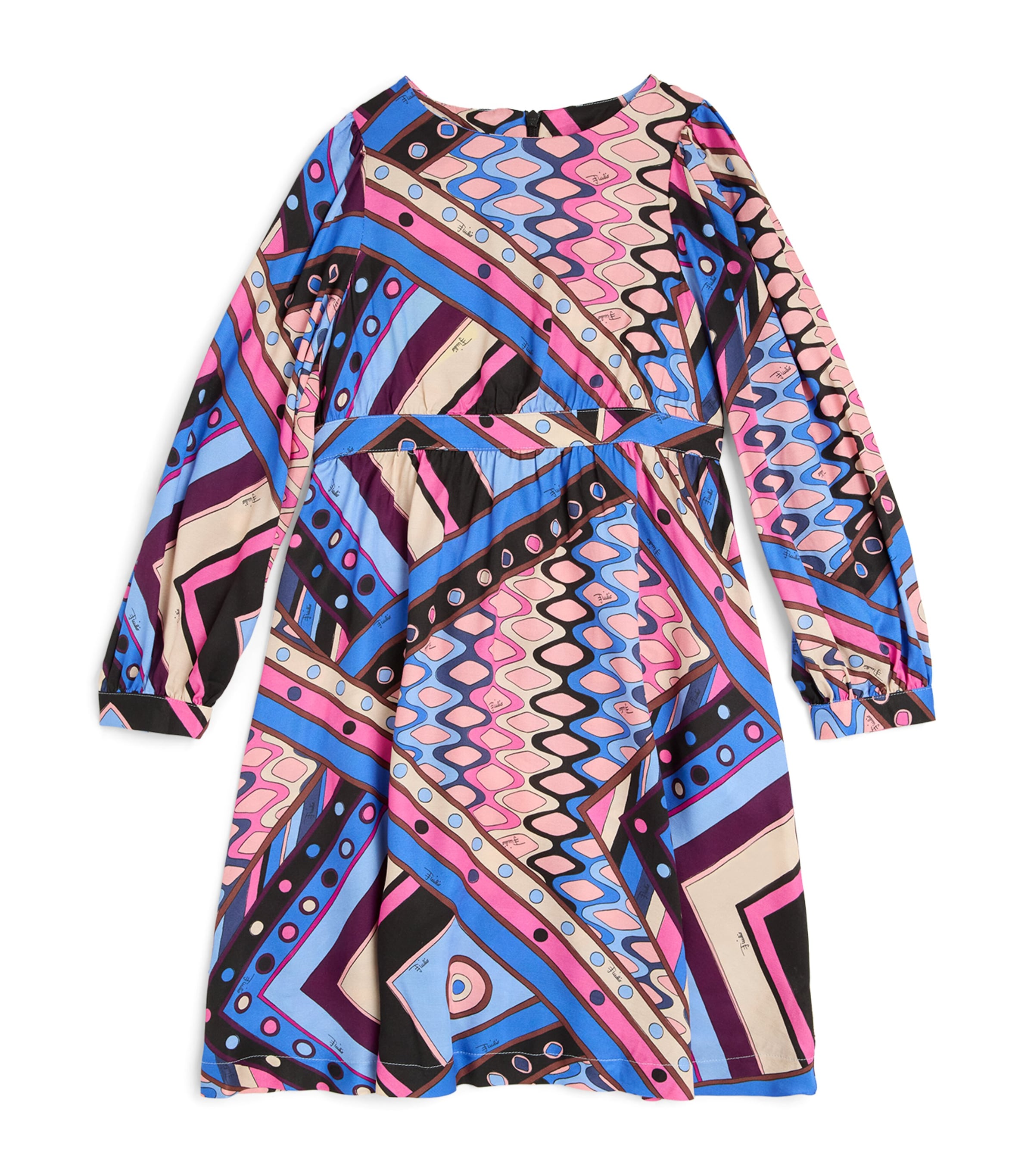 Shop Pucci Junior Vivara Print Dress