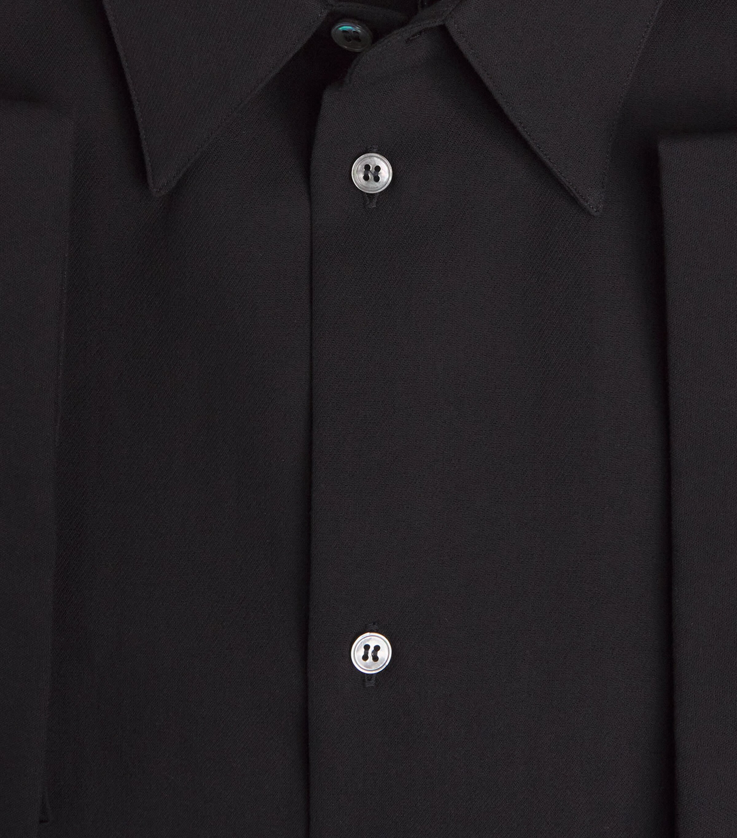 Studio Nicholson Mens Cotton-Blend Sorono Oversized Shirt Black Image 5