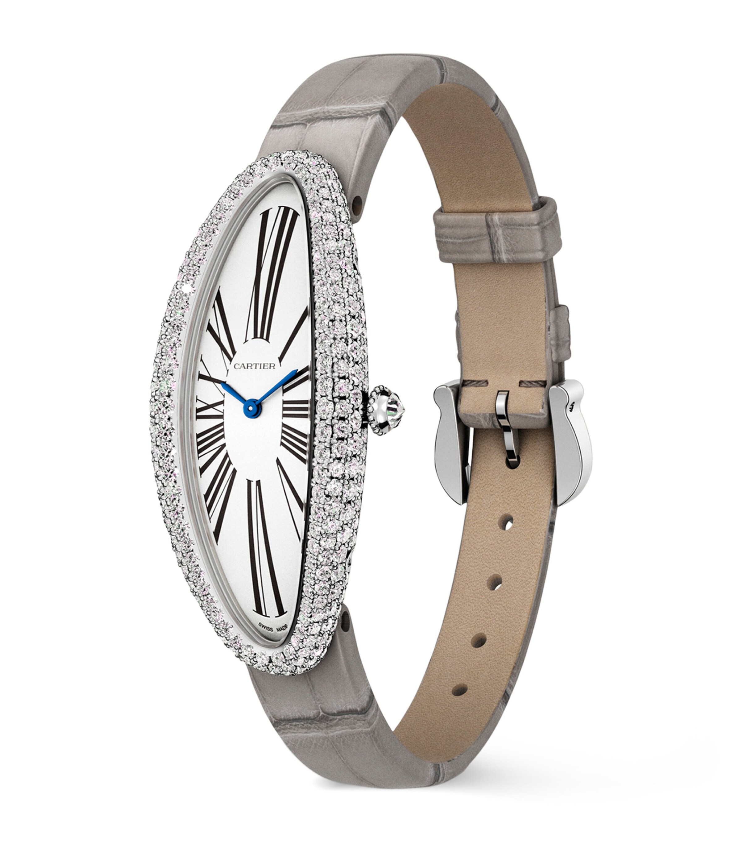 Cartier White Gold Baignore Allongée Watch 21mm White Gold Image 2