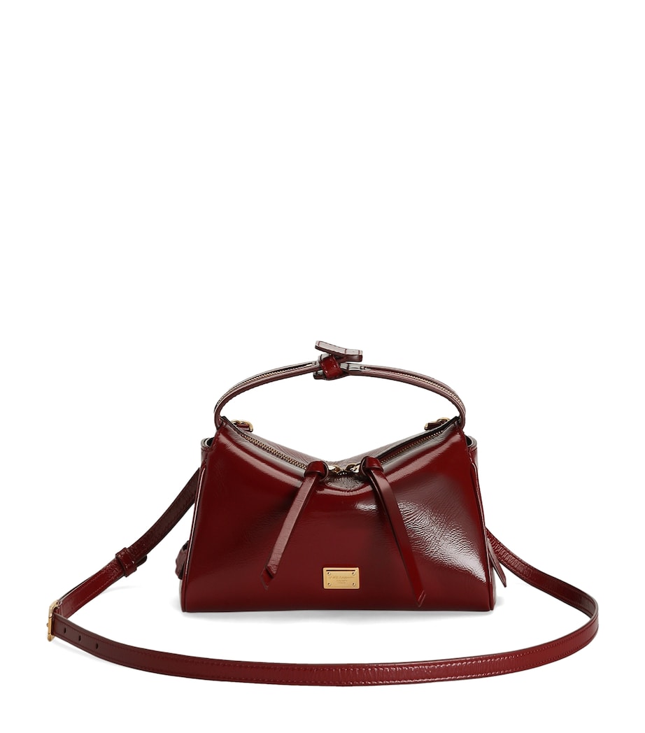 Dolce&Gabbana Calfskin Vittoria Shoulder Bag Tono Rosso Image 1