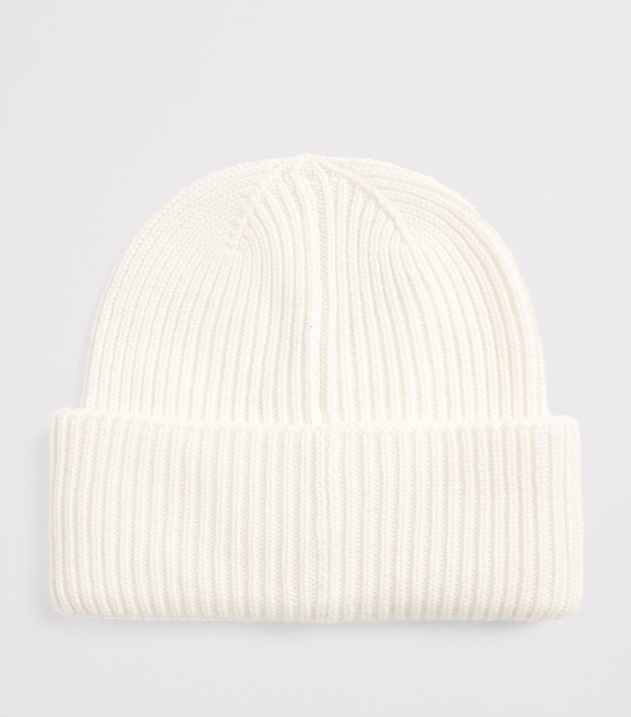 Cashmere Embroidered Beanie WHITE Image 2