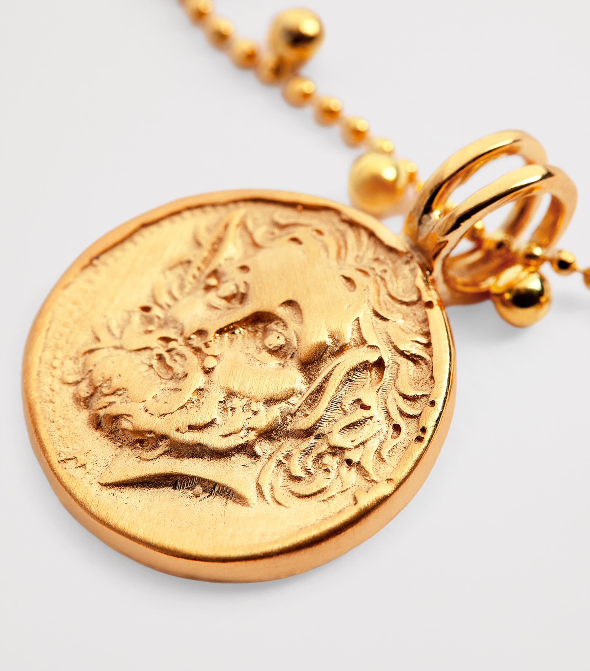 Gold-Plated Satyrus Kuduni Necklace GOLD Image 5