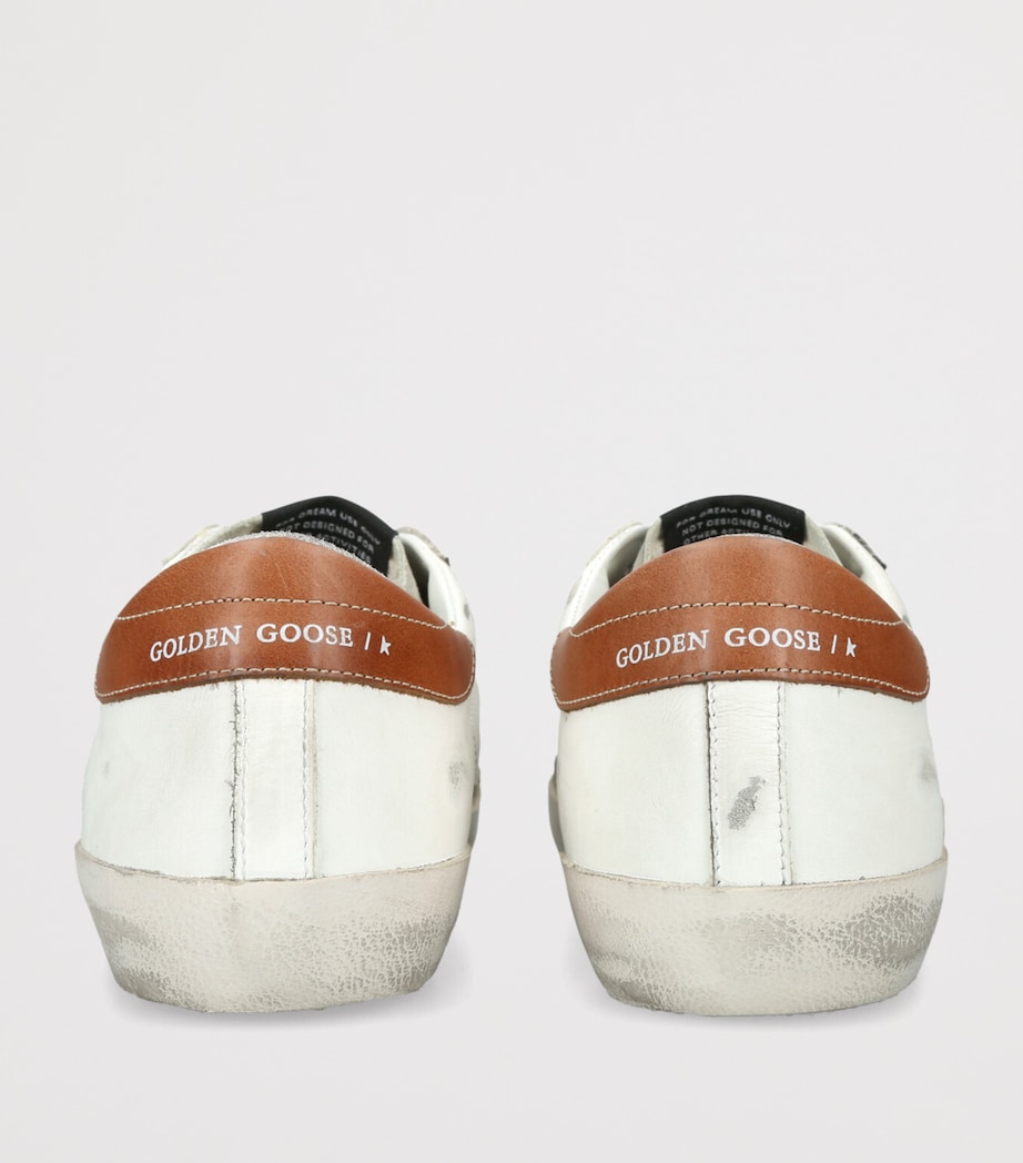 Golden Goose Leather Super-Star Sneakers White/oth Image 2