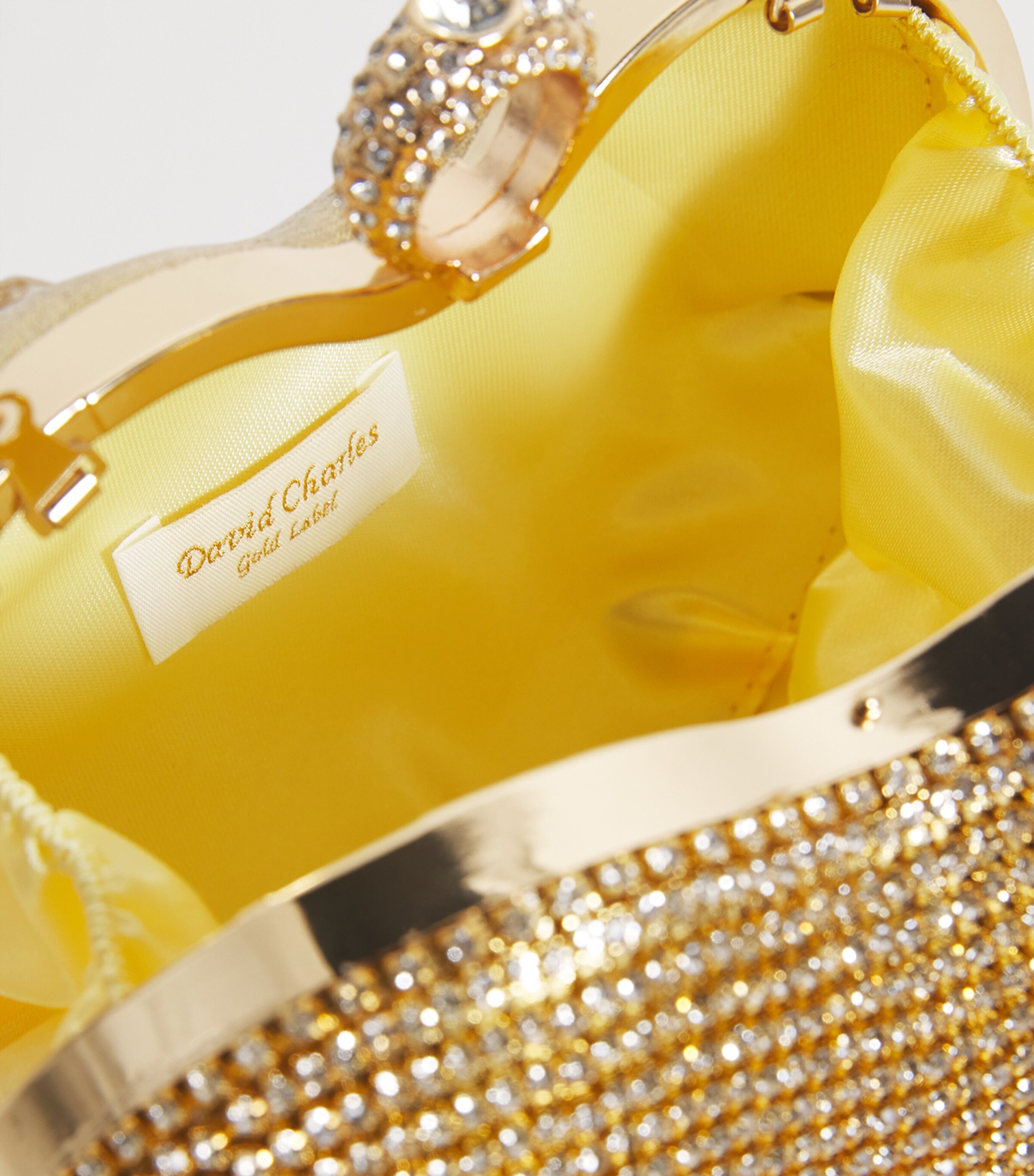 Tassel Heart Shoulder Bag MGOLD Image 3