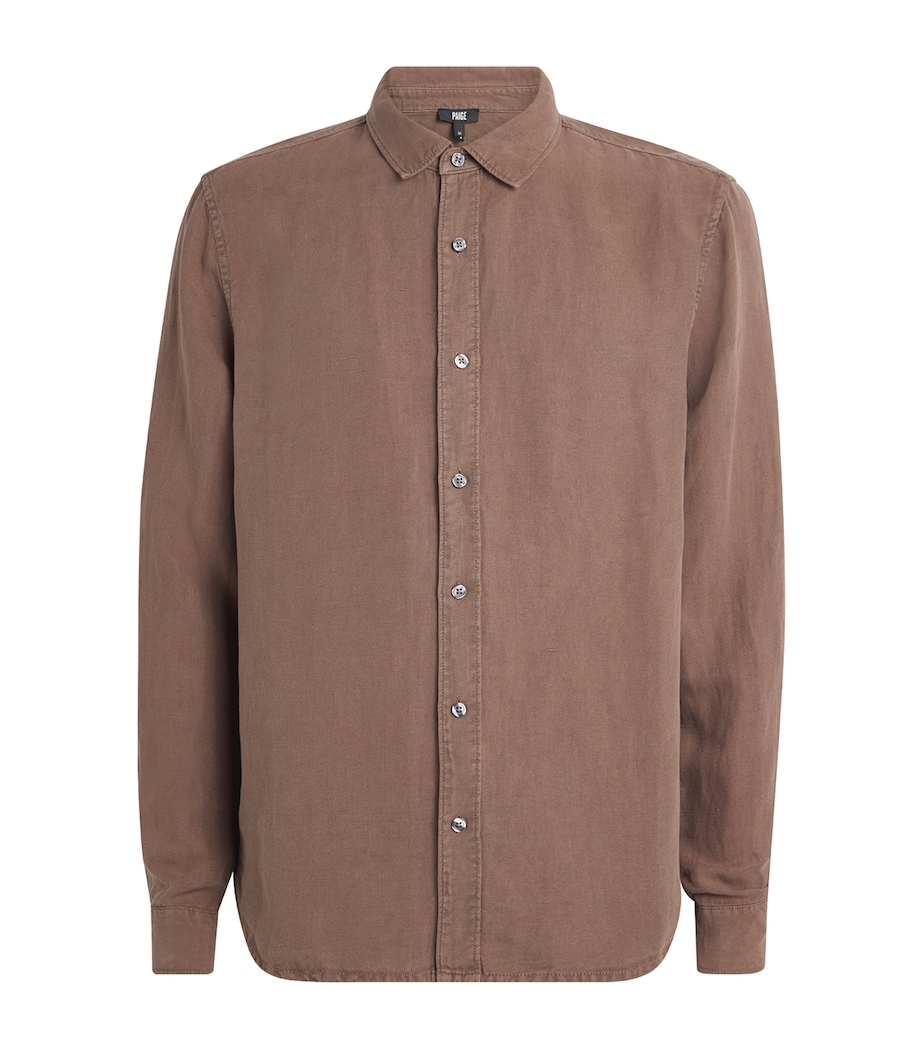 Linen-Blend Peters Shirt VINTAGE OTTERTAIL Image 1