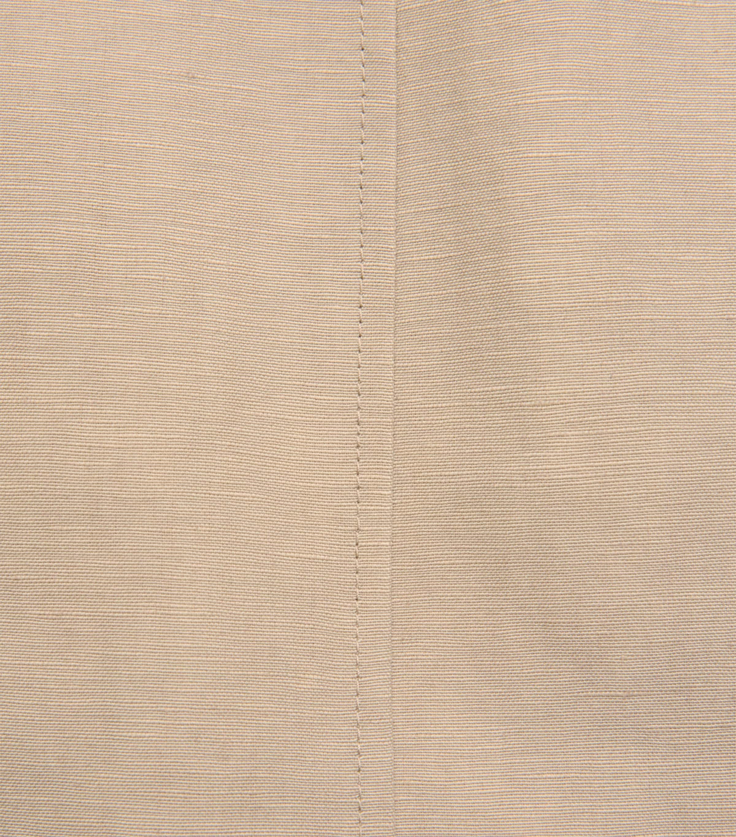 Studio Nicholson Mens Linen-Wool Single-Breasted Blazer Sand Image 6