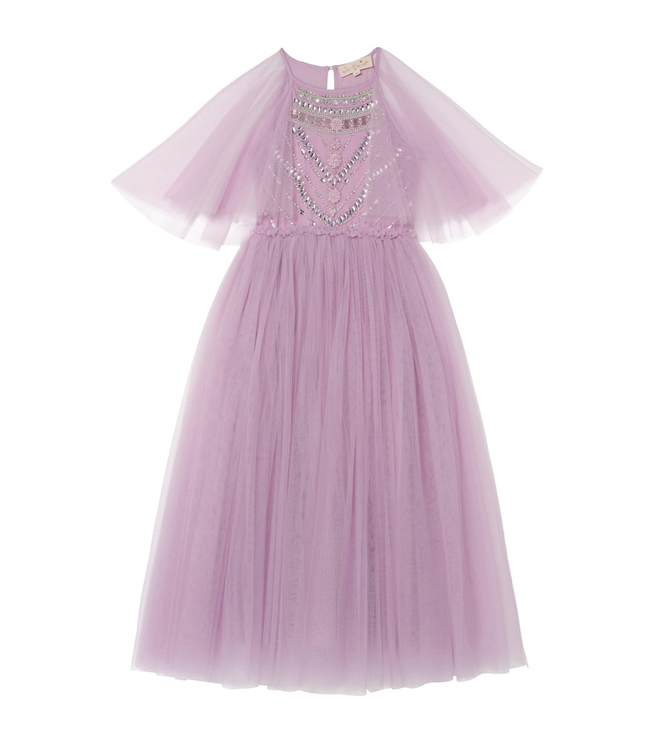 Tutu Du Monde Cotton Lina Dress (12-14 Years) Orchid Bloom Image 1
